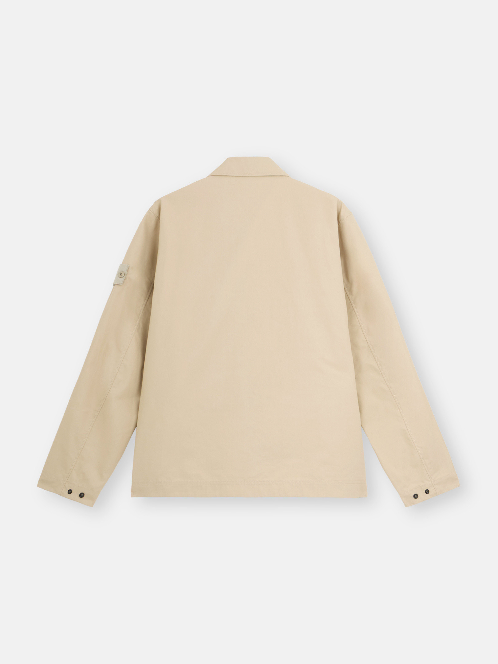 Stone Island 107F1 Weatherproof Cotton Canvas Stone Island Ghost Stone Island Ghost Man Beige Size XXL