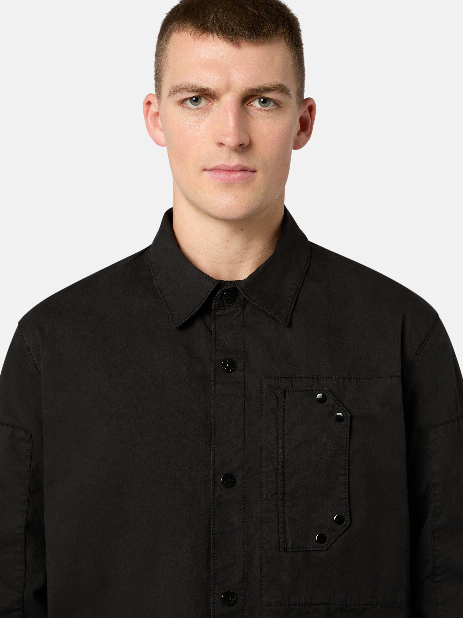 Overshirts and short sleeve shirts for men | Stone Island US