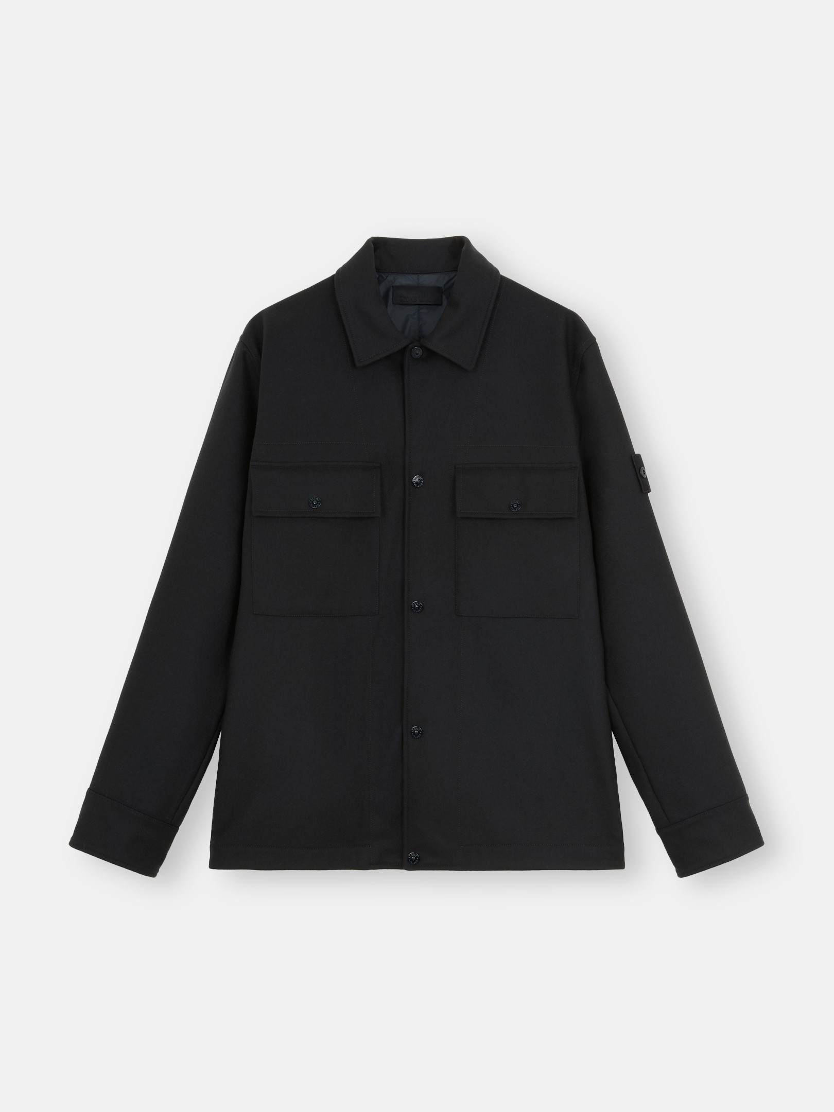 Flannels stone island overshirt hotsell