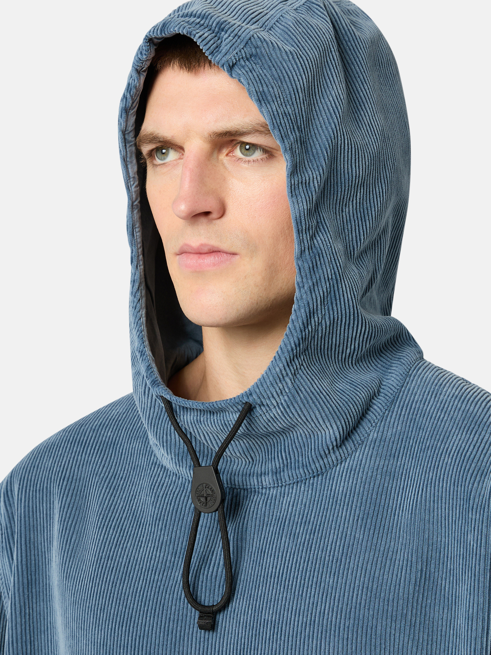Mid Blue 12106 ORGANIC COTTON CORDUROY 800 FROST FINISH Mid Blue 12106 ORGANIC COTTON CORDUROY 800 FROST FINISH