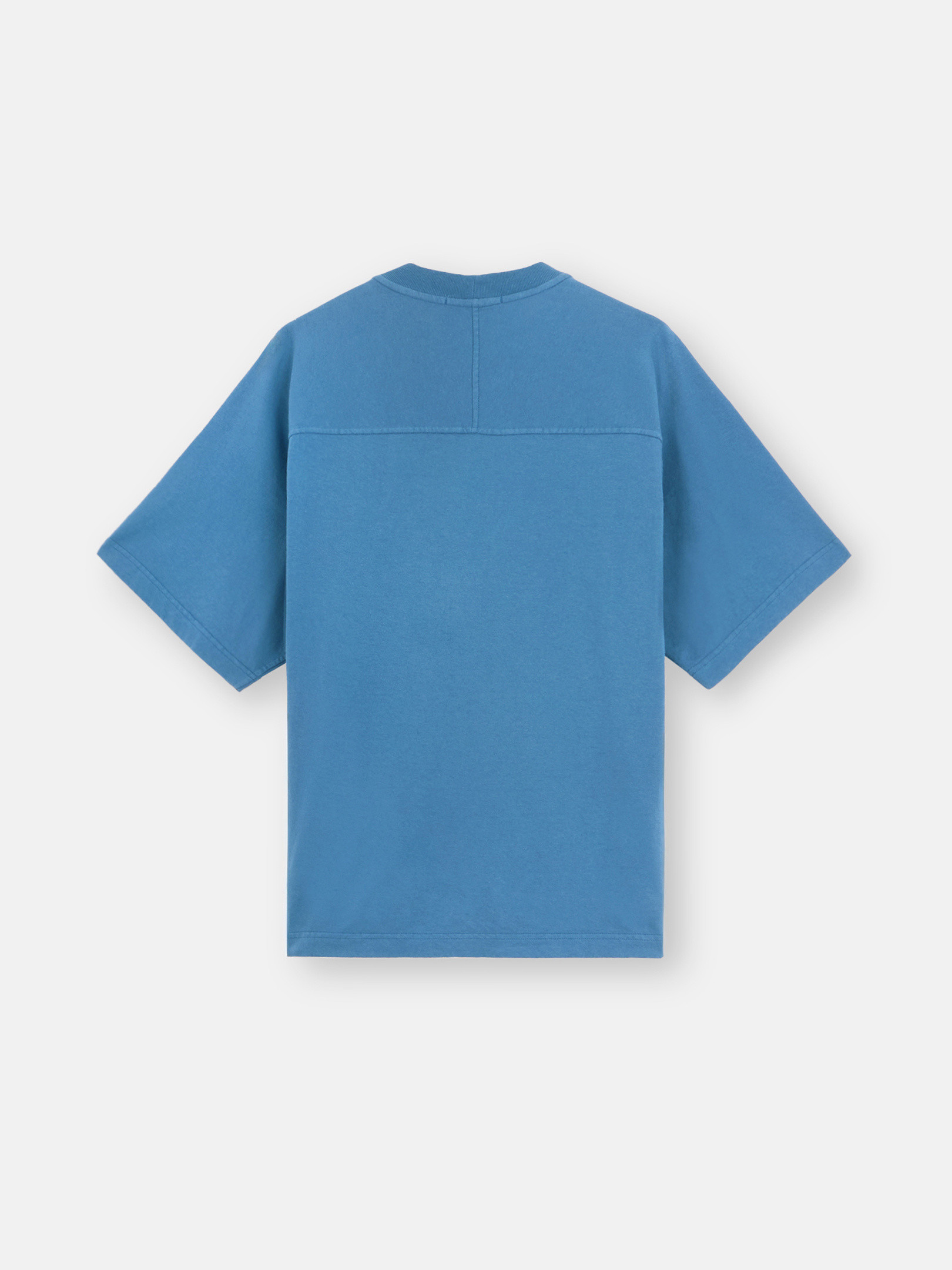 Fliegerblau 201M1 20/1 ORGANIC COTTON JERSEY Kurzärmeliges T-Shirt 