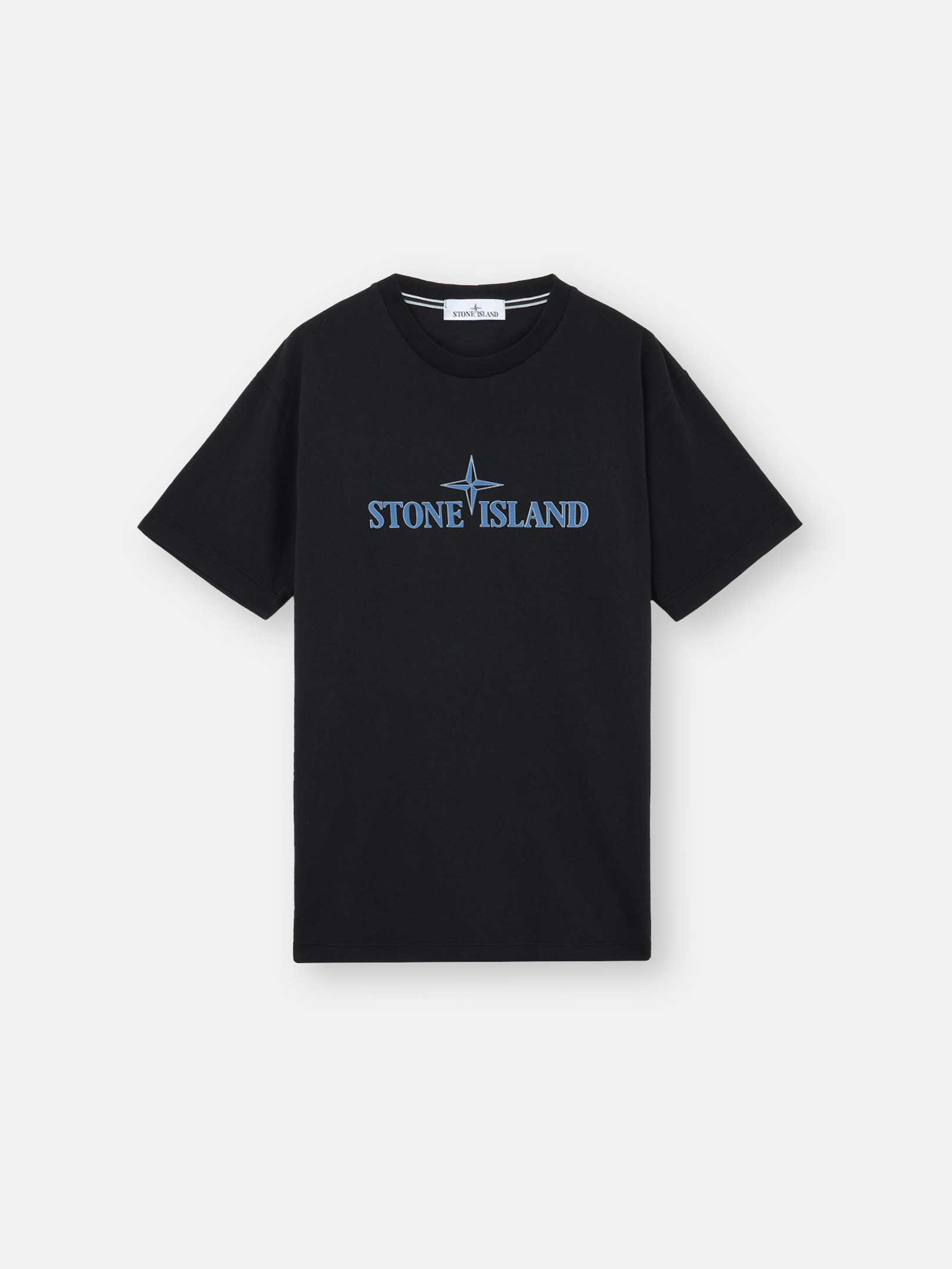 Stone island black tee online