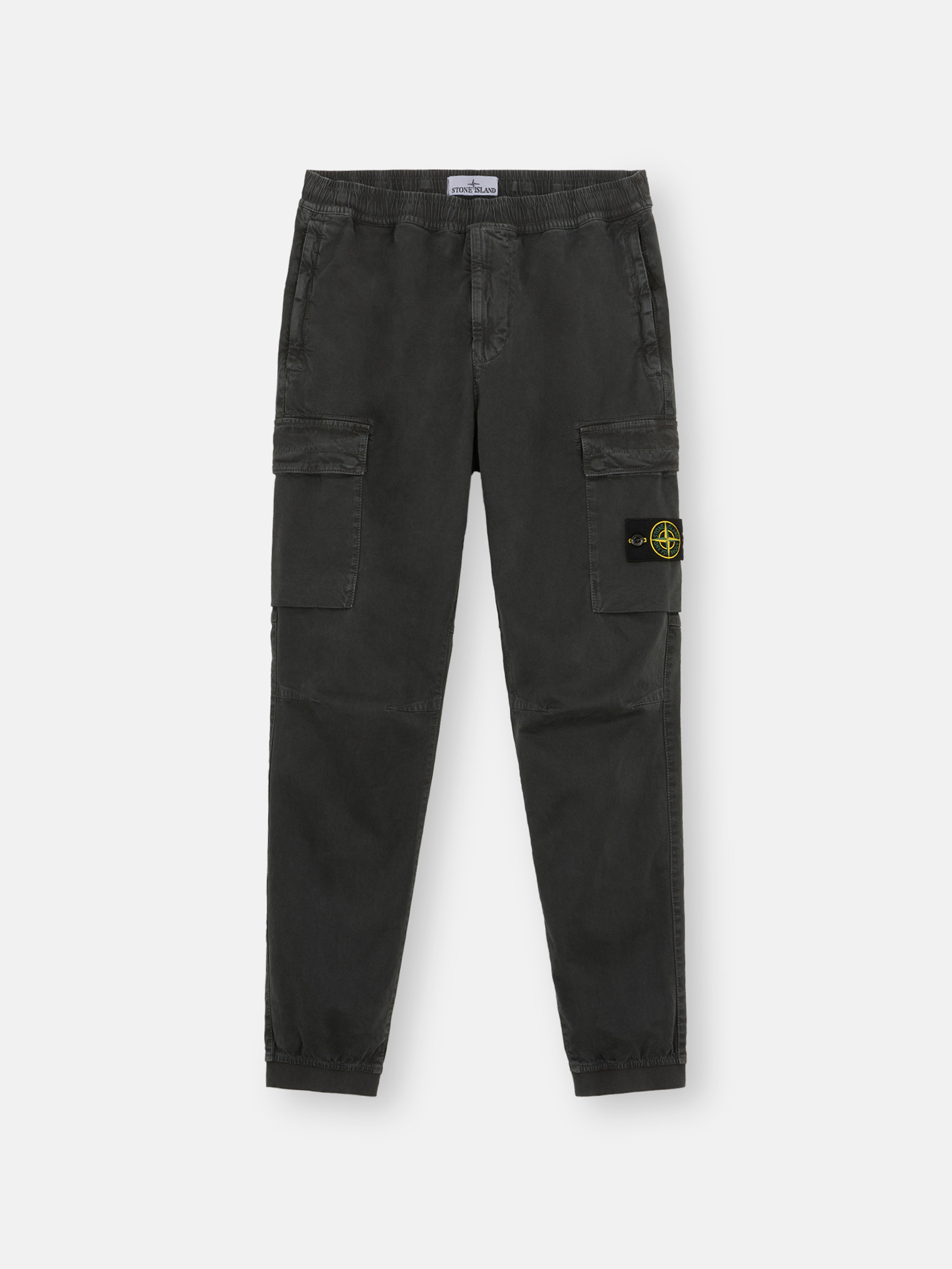 Bleigrau 313L1 STRETCH BROKEN TWILL ORGANIC COTTON 