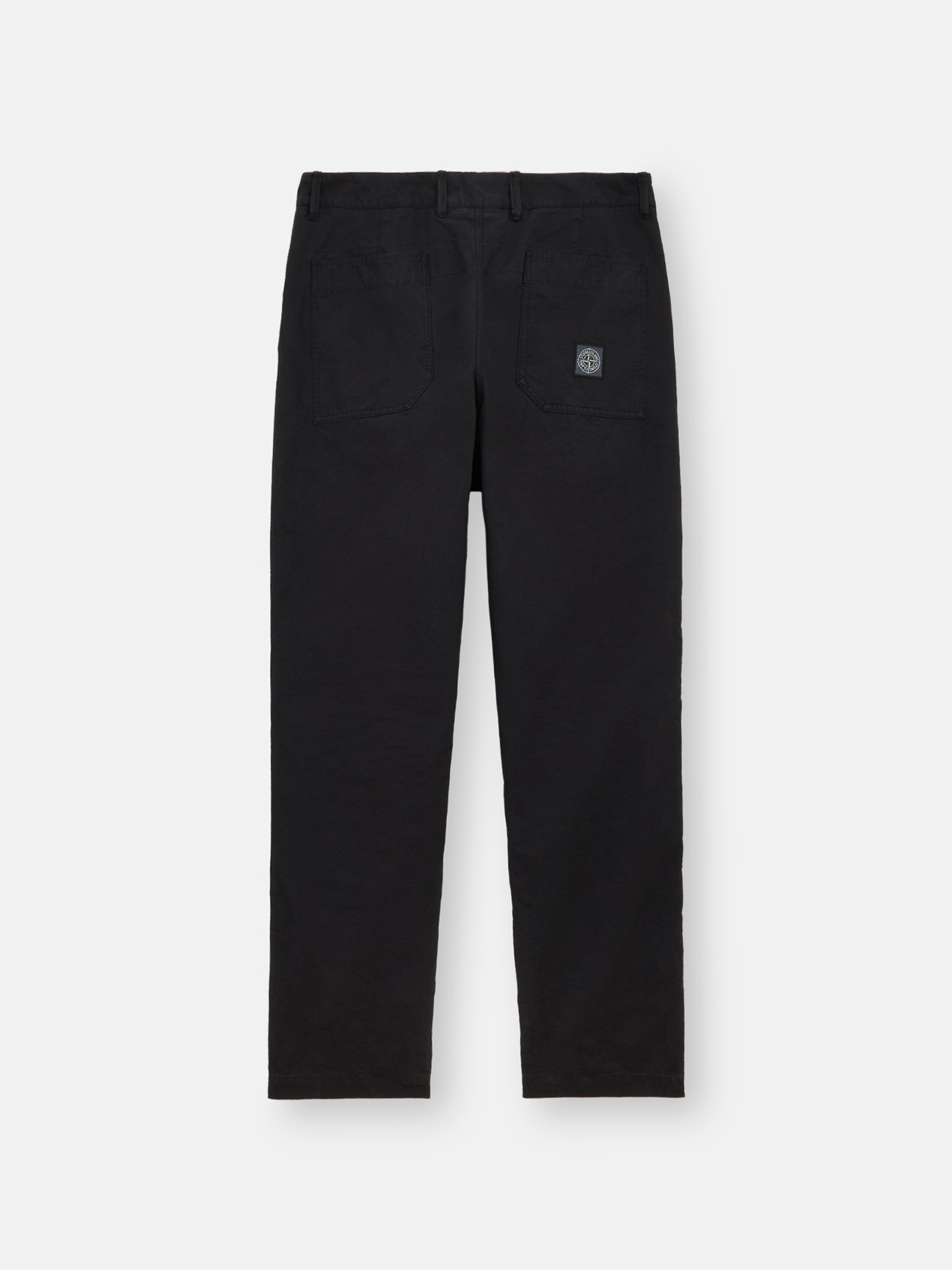 Black 32312 COTTON RIPSTOP Chino Pants | Stone Island US