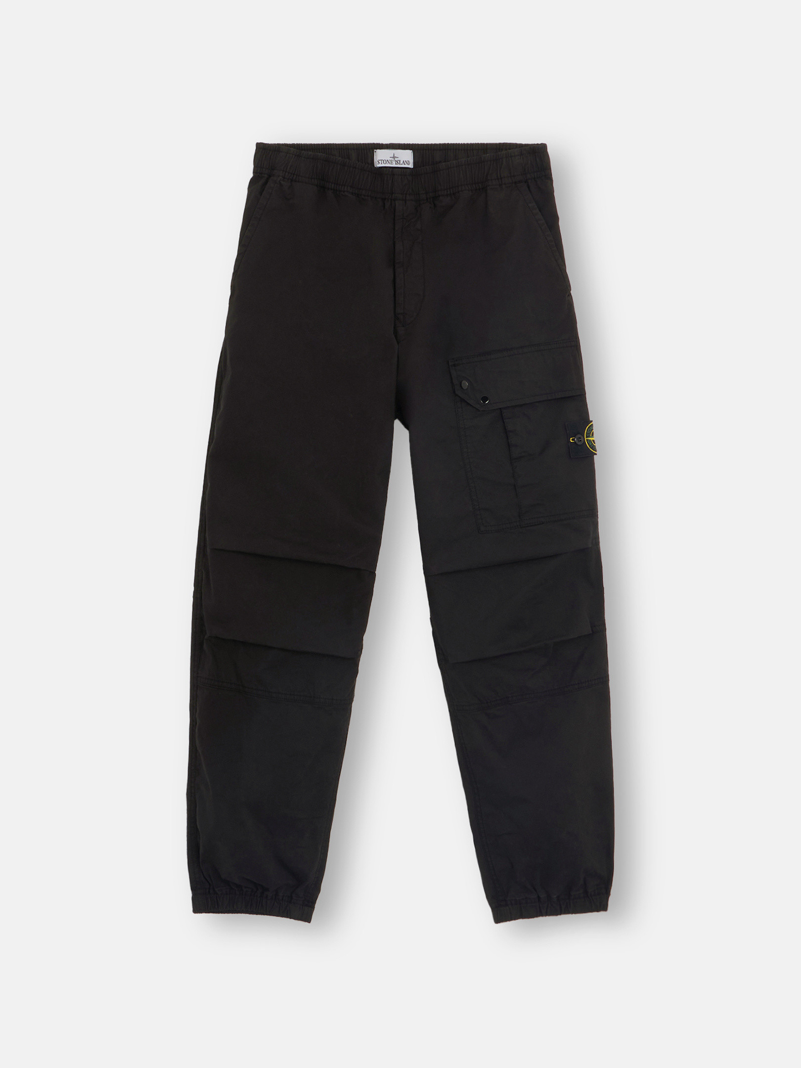 ブラック 32910 SUPIMA® COTTON TWILL STRETCH-TC ジョガーカーゴパンツ ルーズフィット | Stone Island  JP