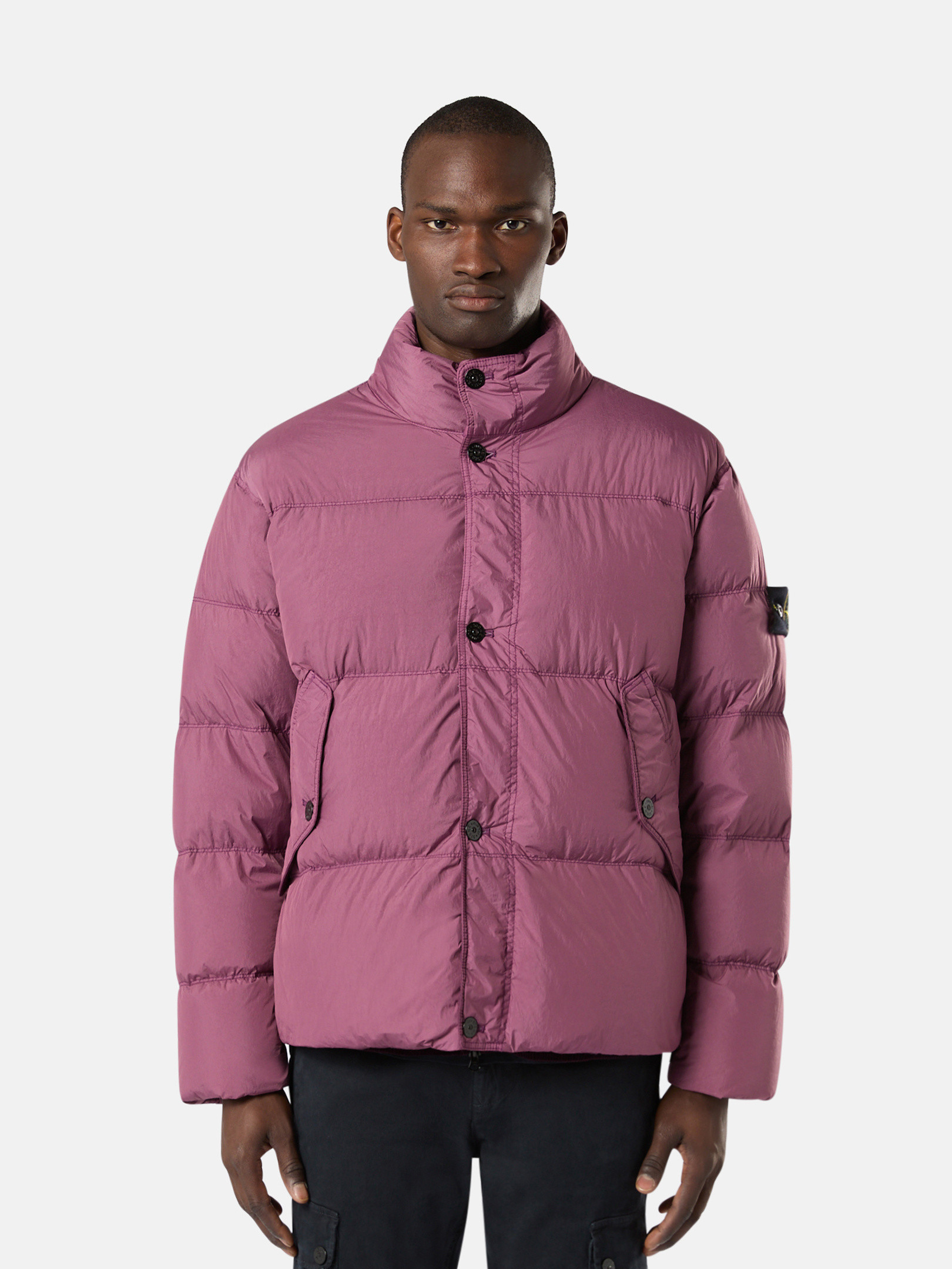 Onion Rose 40123 CRINKLE REPS R NY Wind Resistant Light Down Blouson Stone Island HU