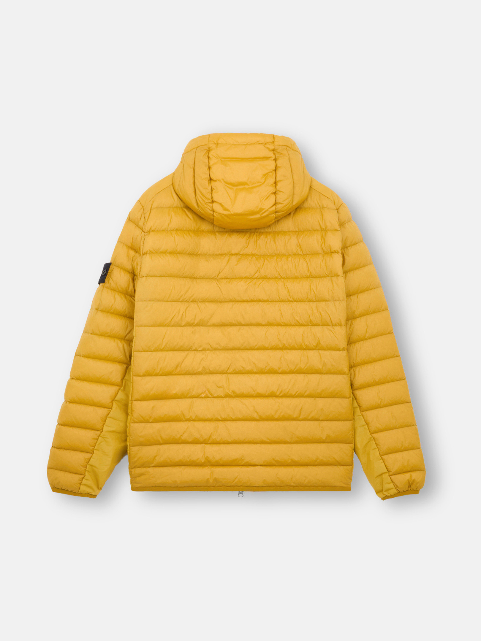 Stone island loom woven hooded down jacket sale