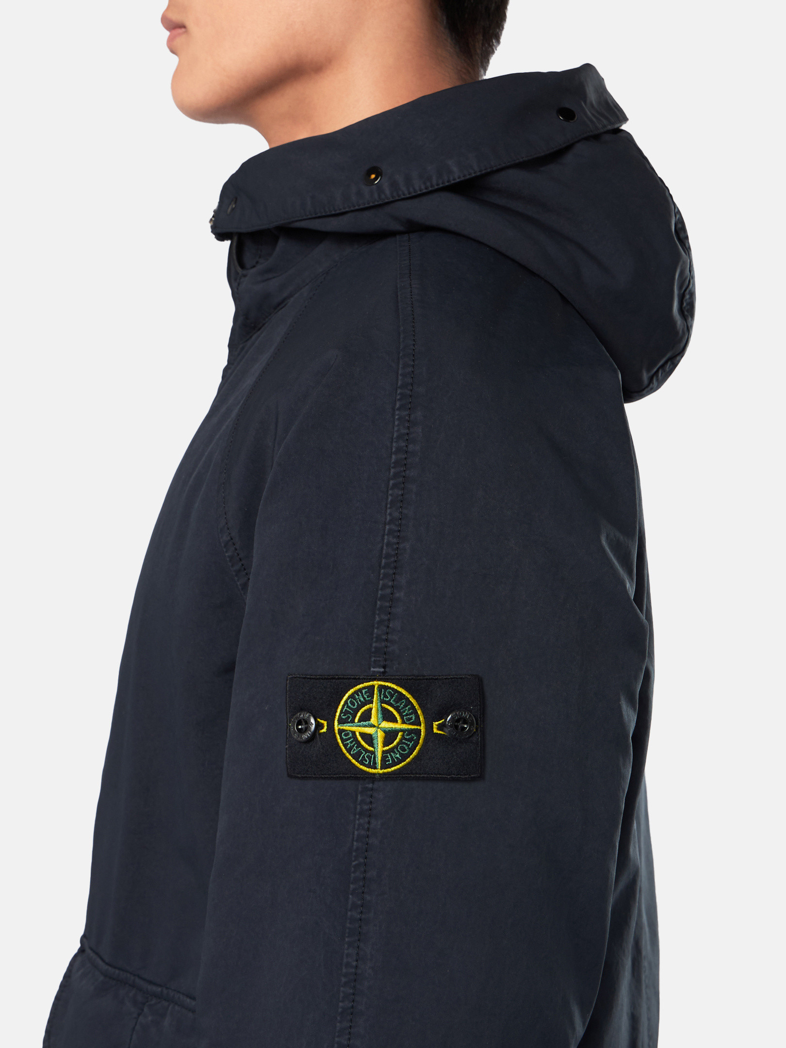 41649 DAVID TC Hooded Down Parka with Anti Drop Stone Island RU