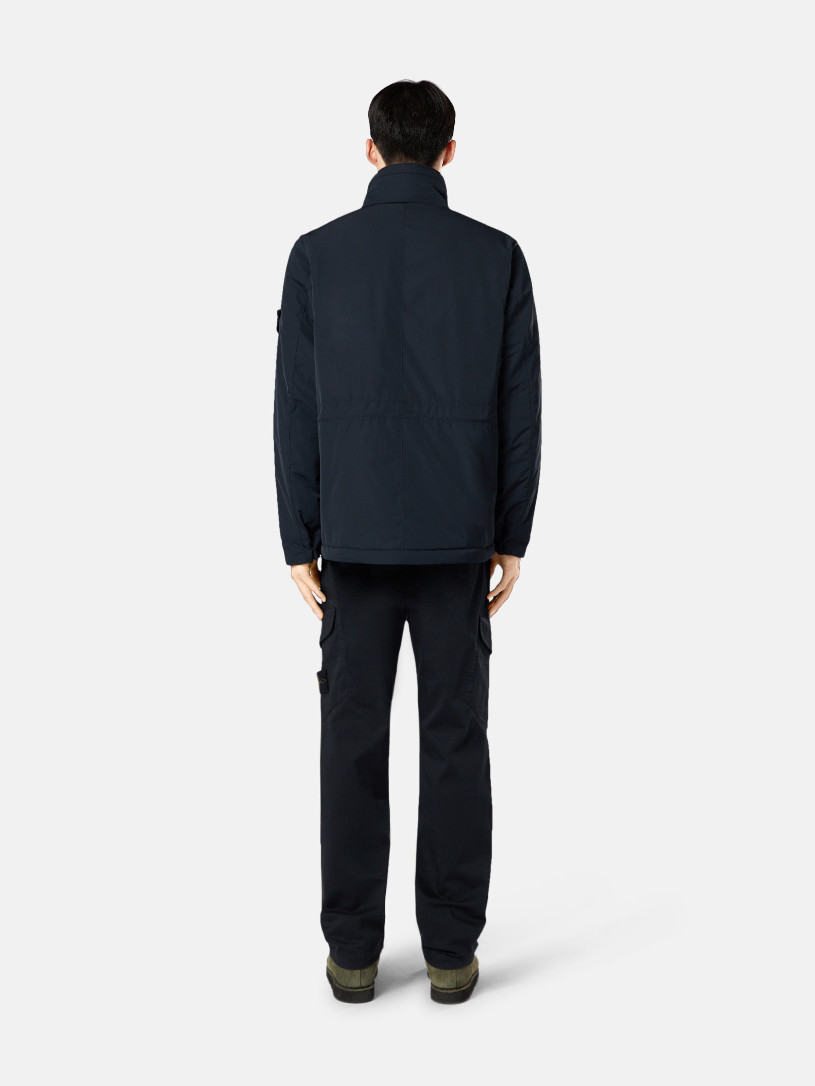 Meeresblau 43626 POLYESTER MICRO TWILL Field Jacket mit 
