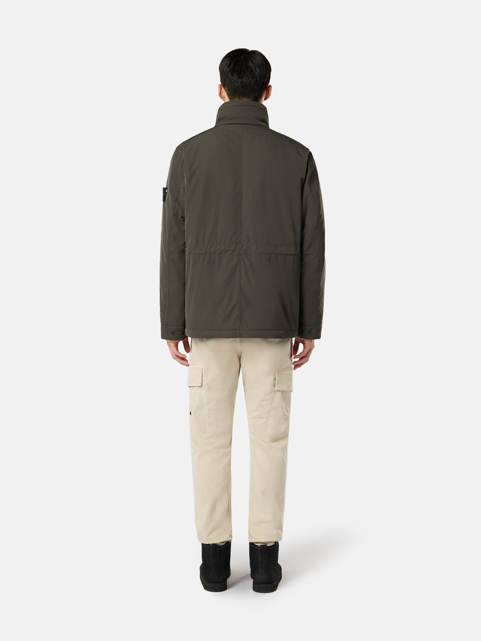 Charcoal Grey 43626 POLYESTER MICRO TWILL Field Jacket with Anti 