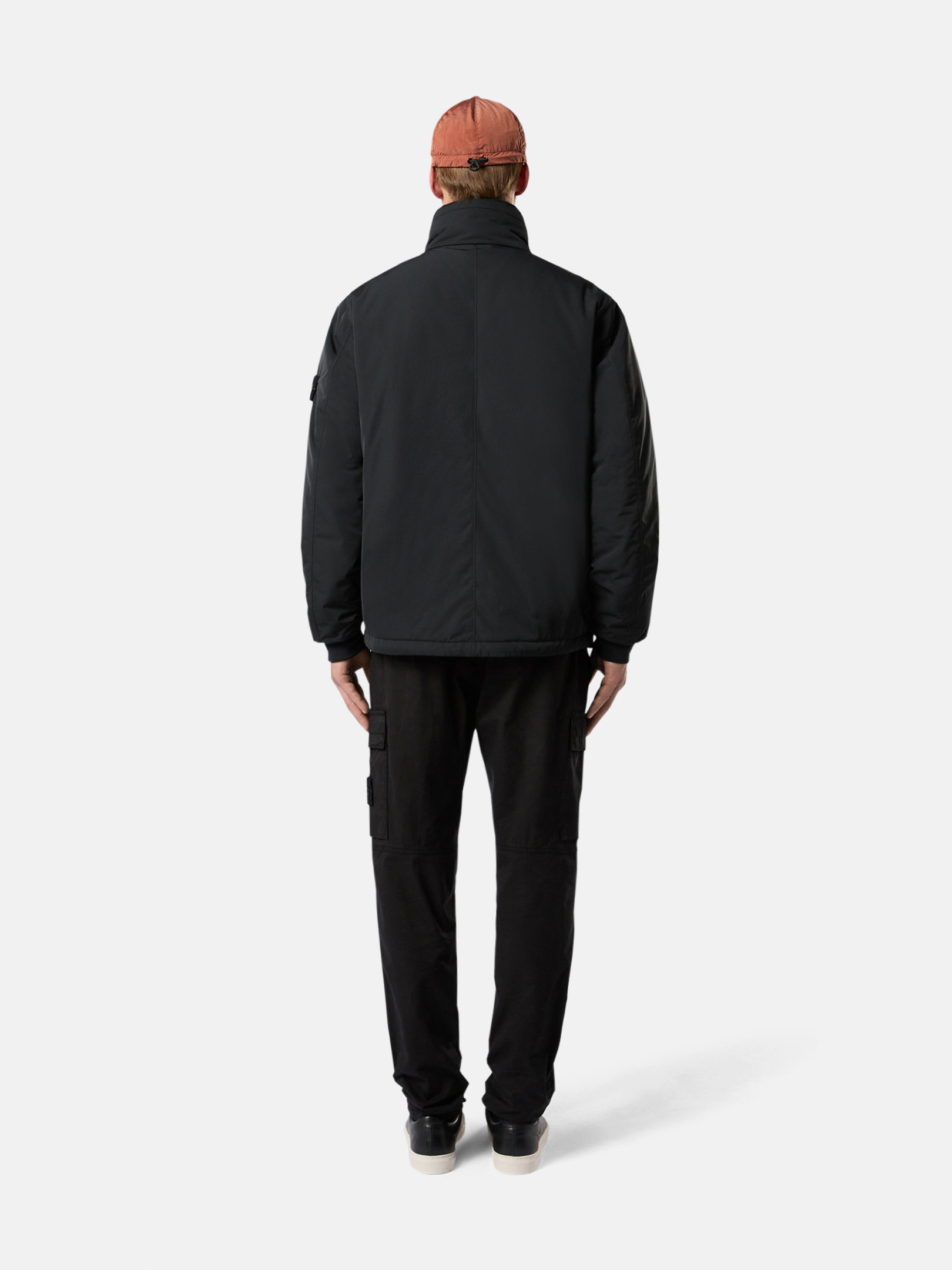 Black 43726 POLYESTER MICRO TWILL Blouson with Anti-Drop | Stone  