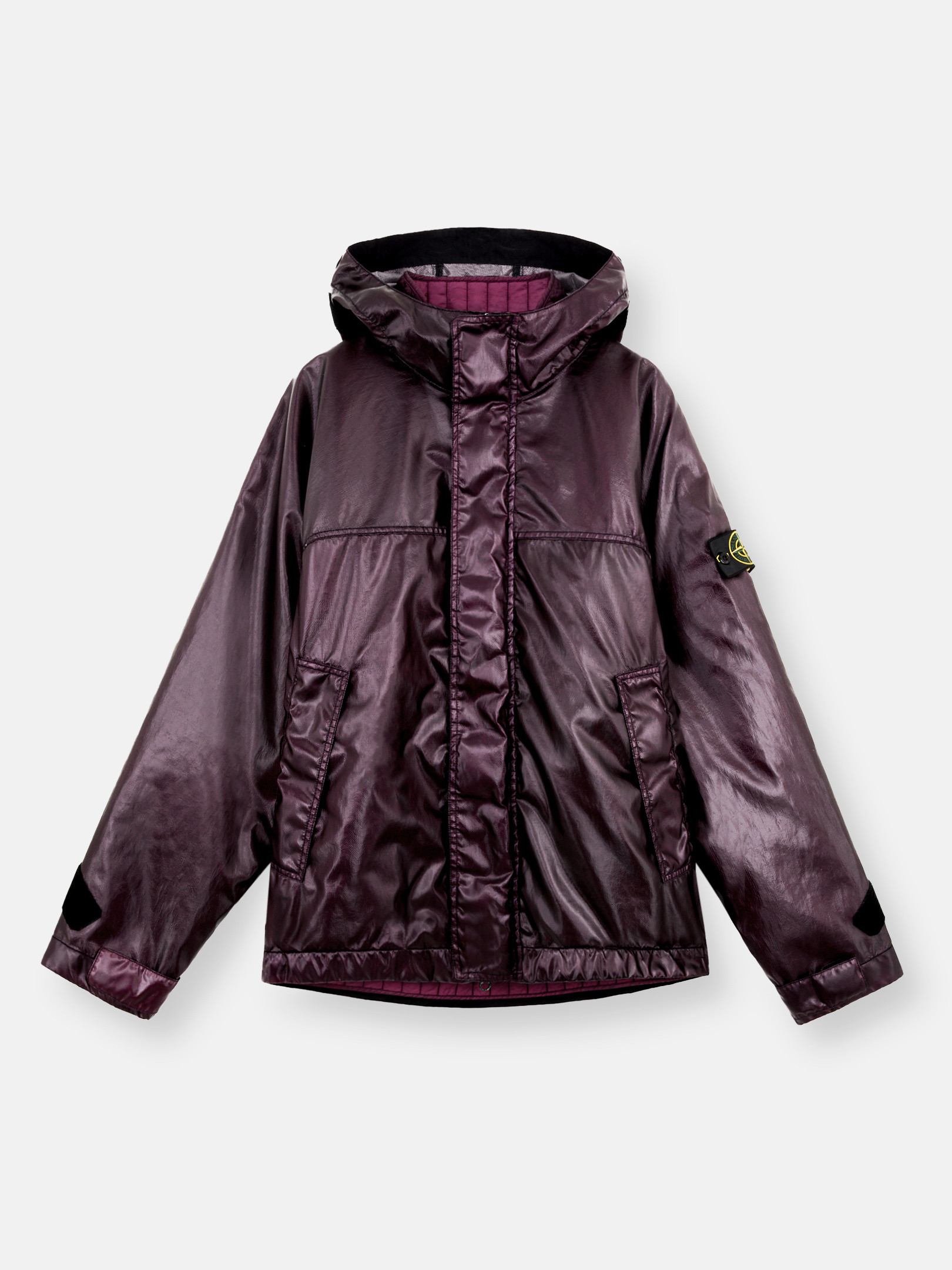 Blue stone island coat best sale