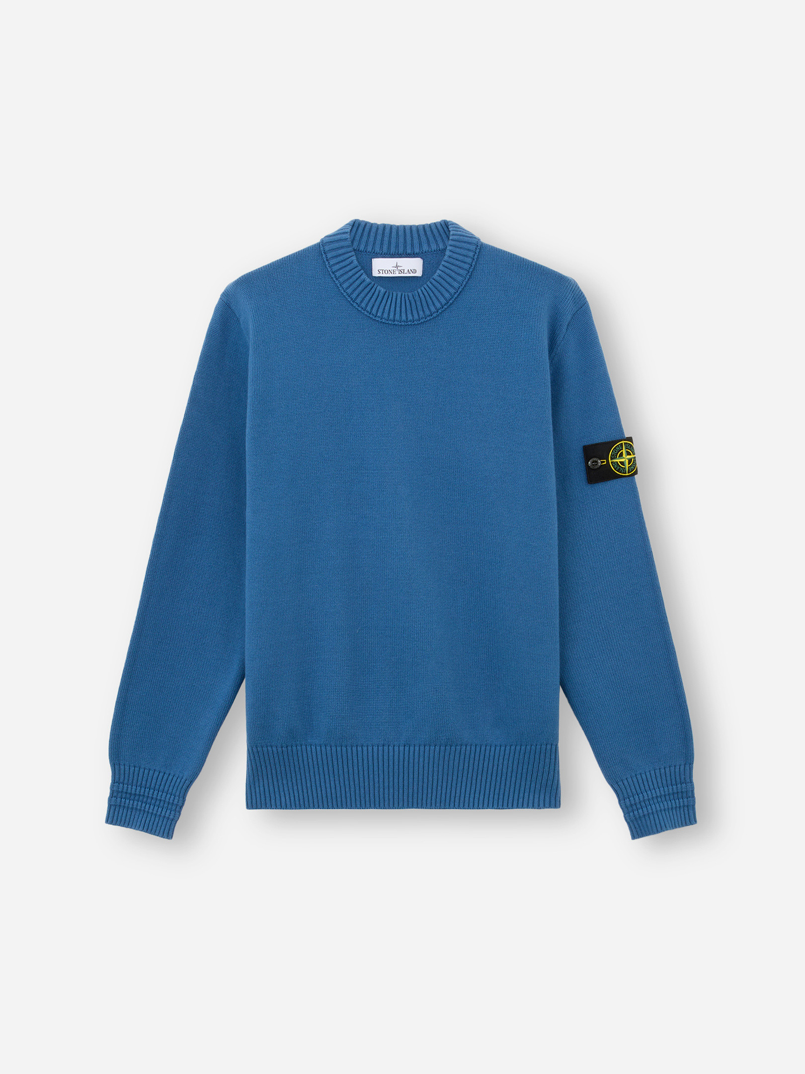 Stone island blue sweater online