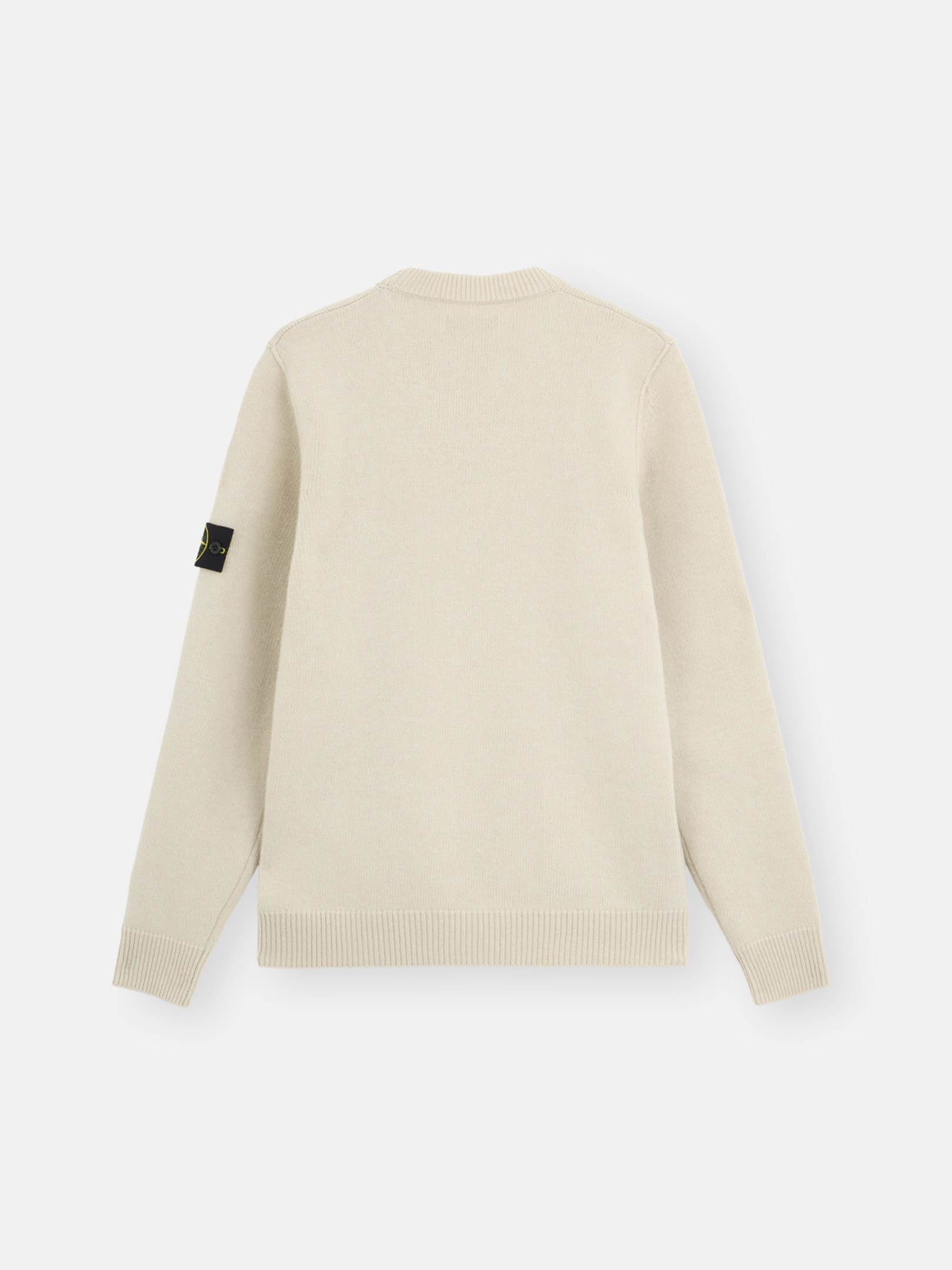 Stone ISLAND - 508A3 Lambswool - ニットウェア - おとこ - オフホワイト - サイズ: M