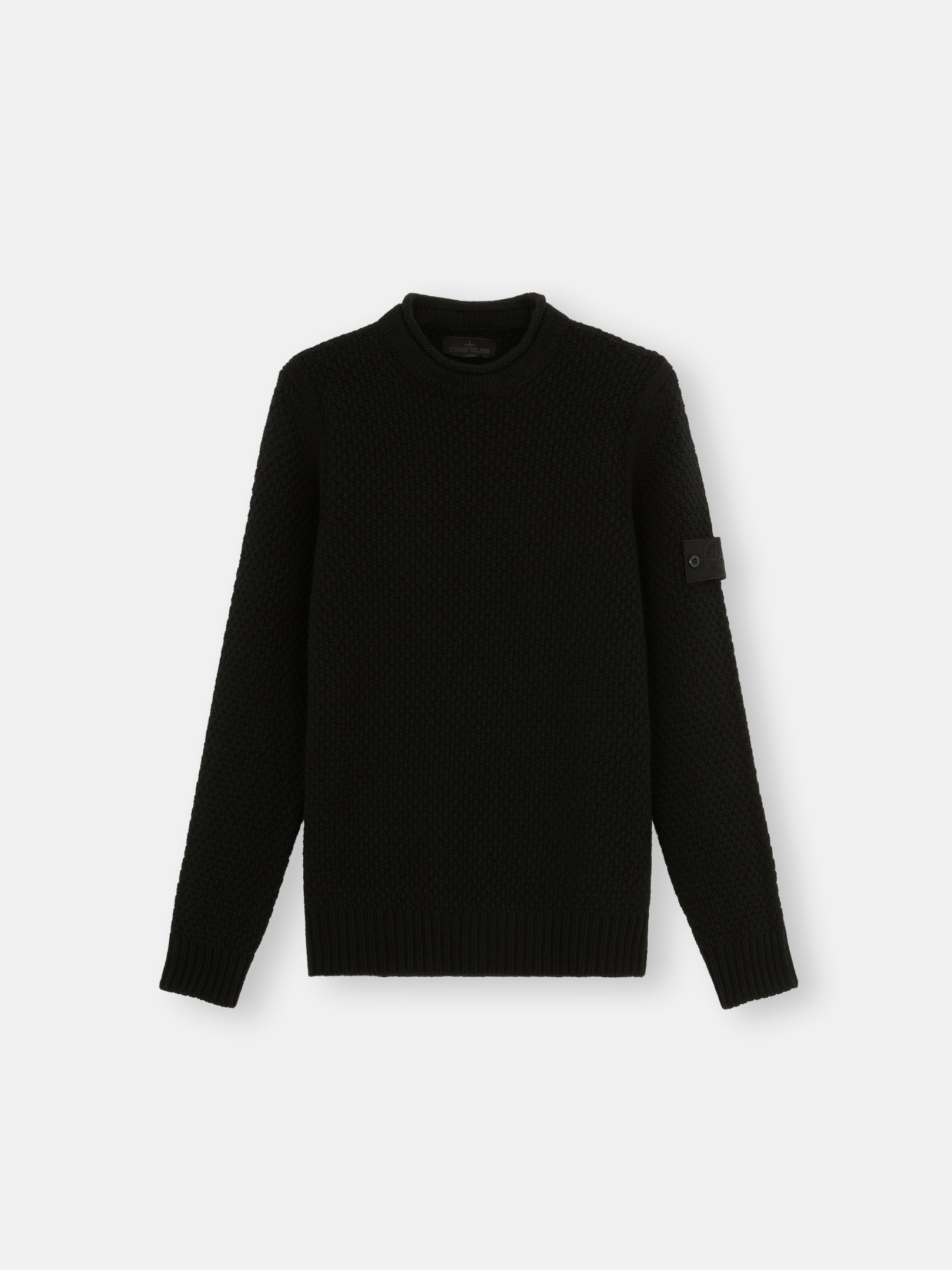 Black stone island jumper sale best sale