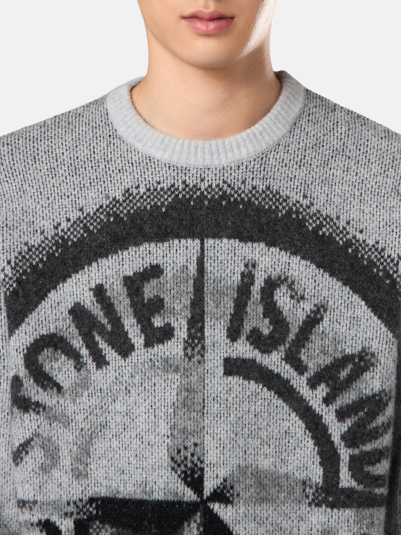 62753 fashion dark blue sweatshirt stone island