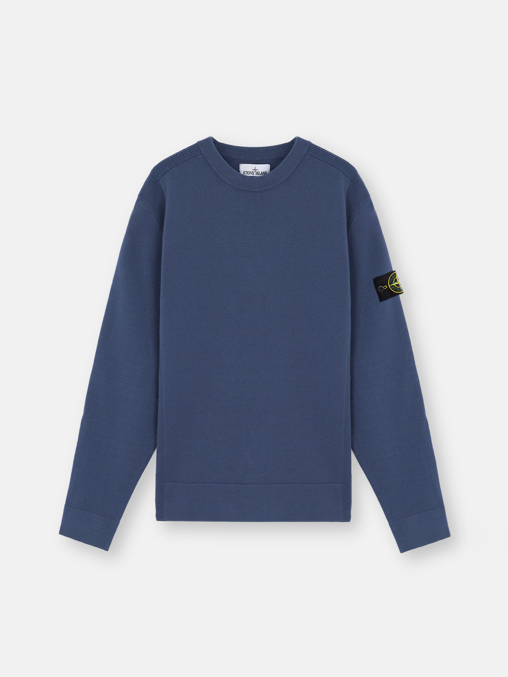 Stone island blue crew neck sale