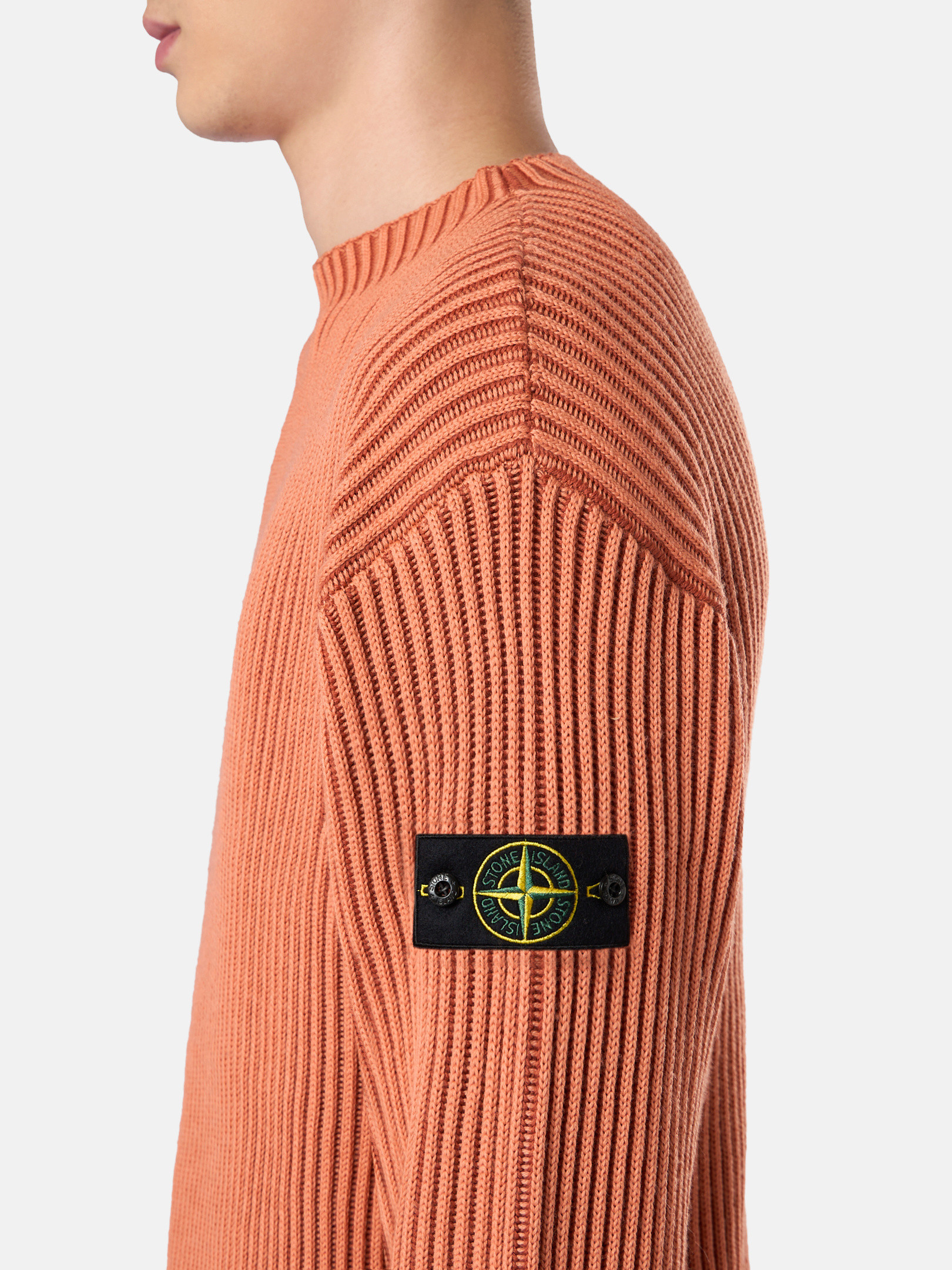 Knitted stone island jumper best sale