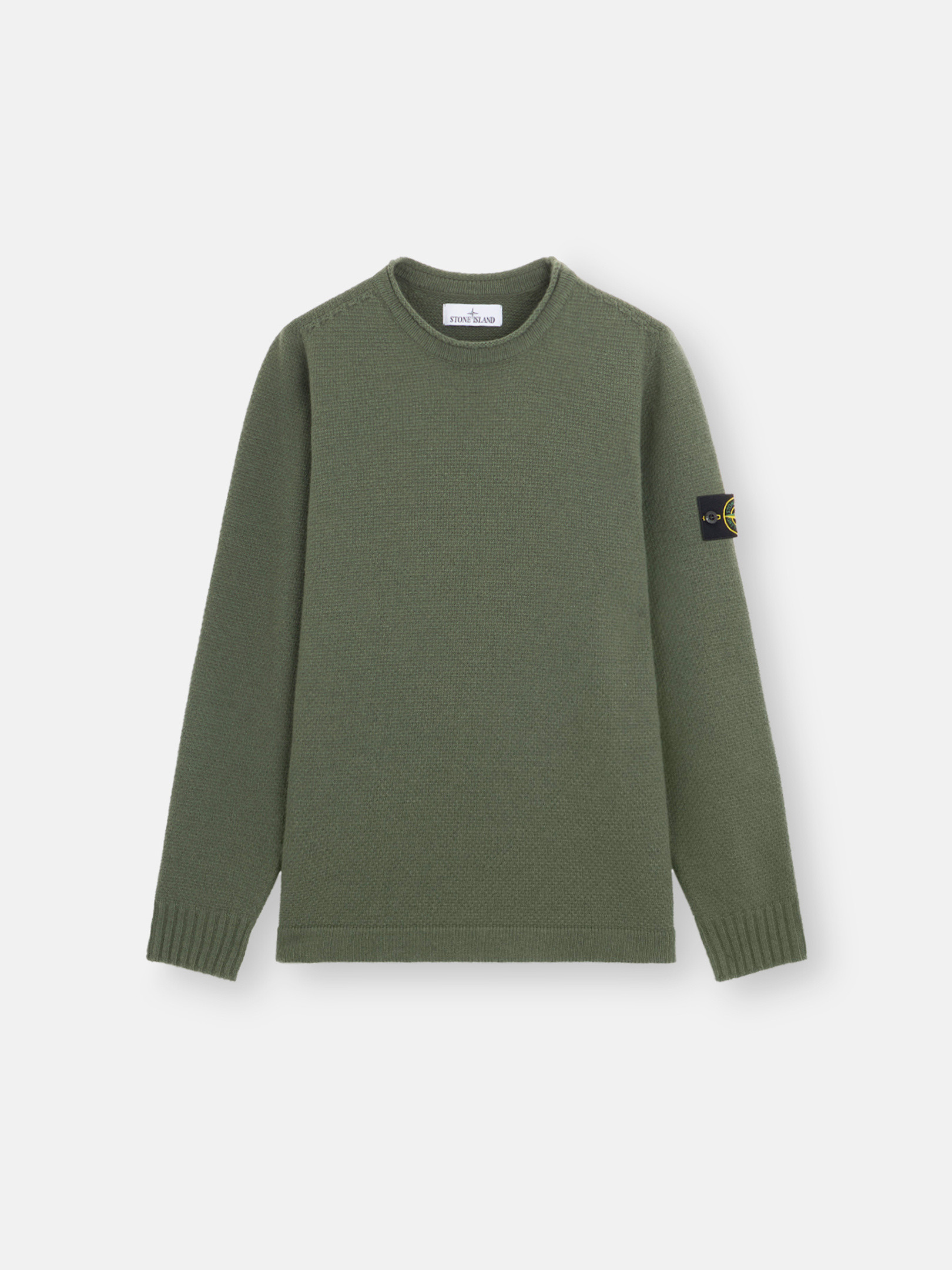 Stone island green sweatshirt sale