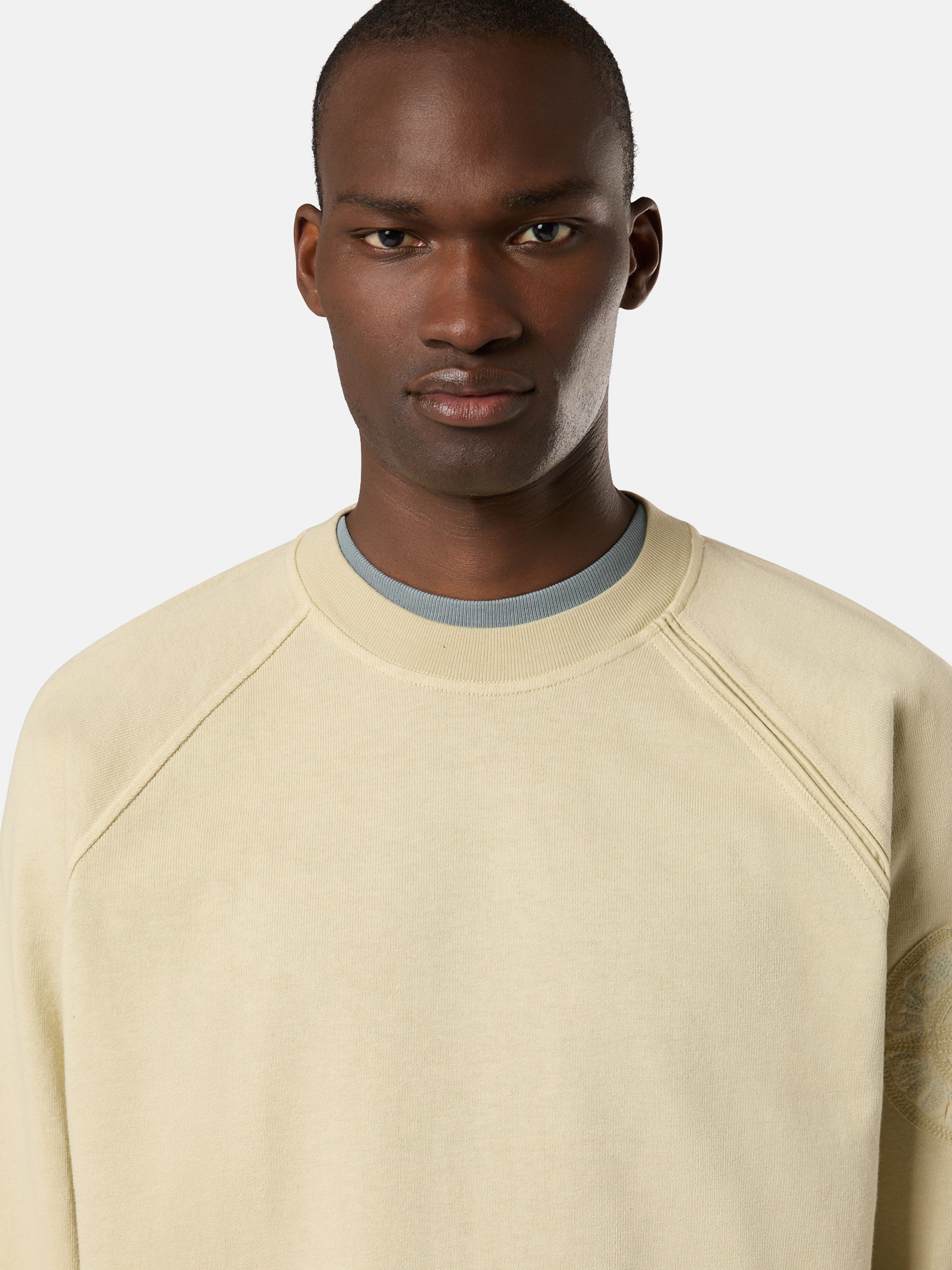 オフホワイト 604M2 HEAVY COTTON JERSEY スウェットシャツ オフホワイト 604M2 HEAVY COTTON JERSEY スウェットシャツ