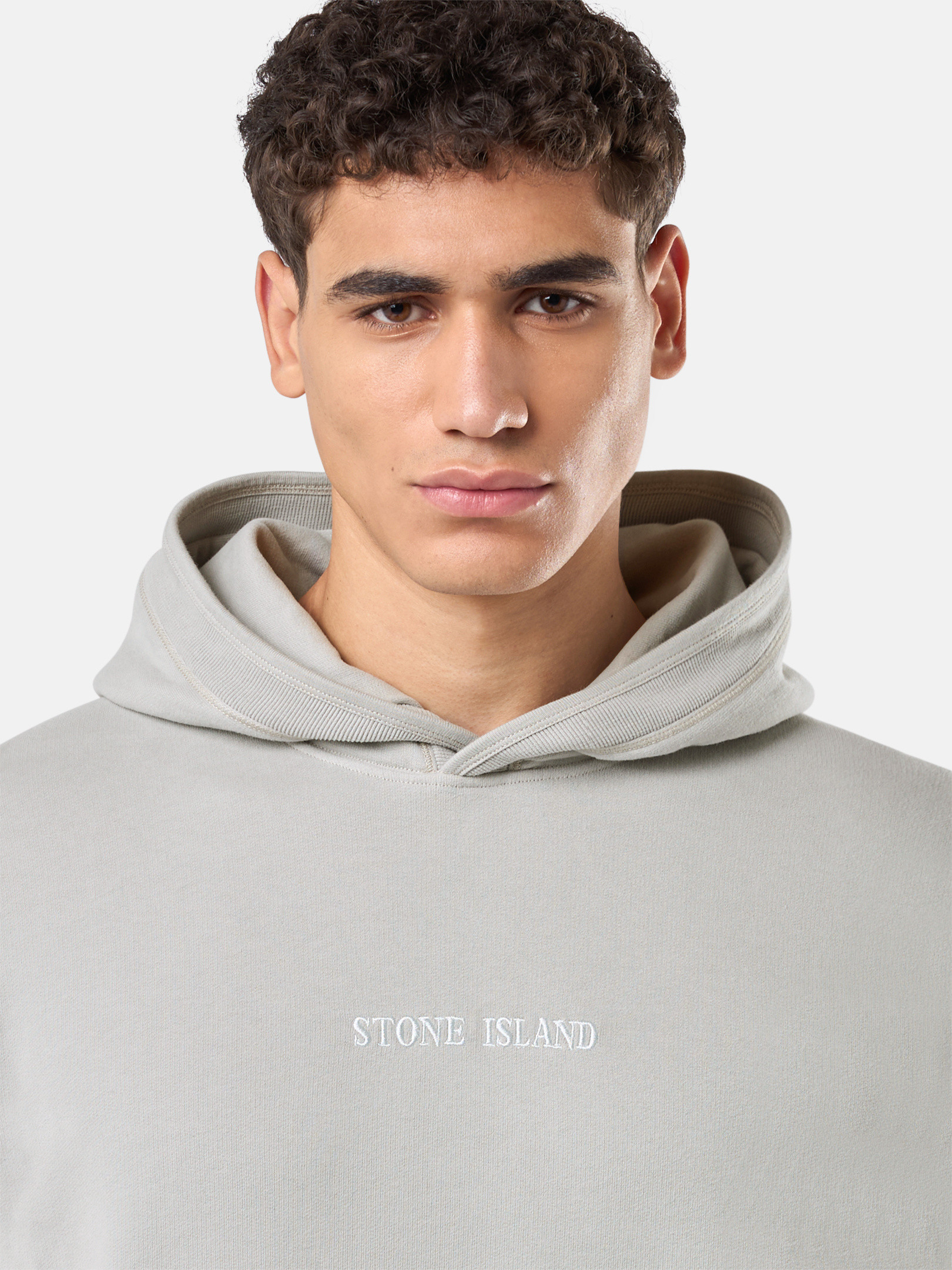 Grey 61720 BRUSHED ORGANIC COTTON FLEECE Oversized Fit