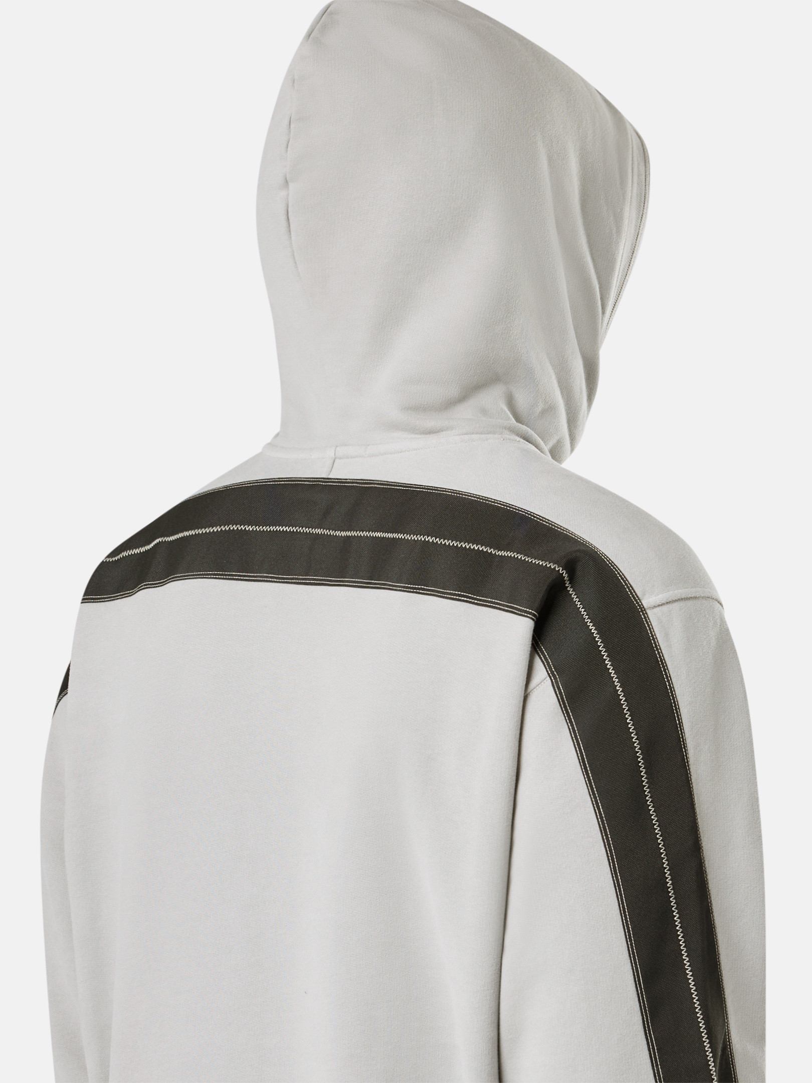 Grey 61720 BRUSHED ORGANIC COTTON FLEECE Oversized Fit