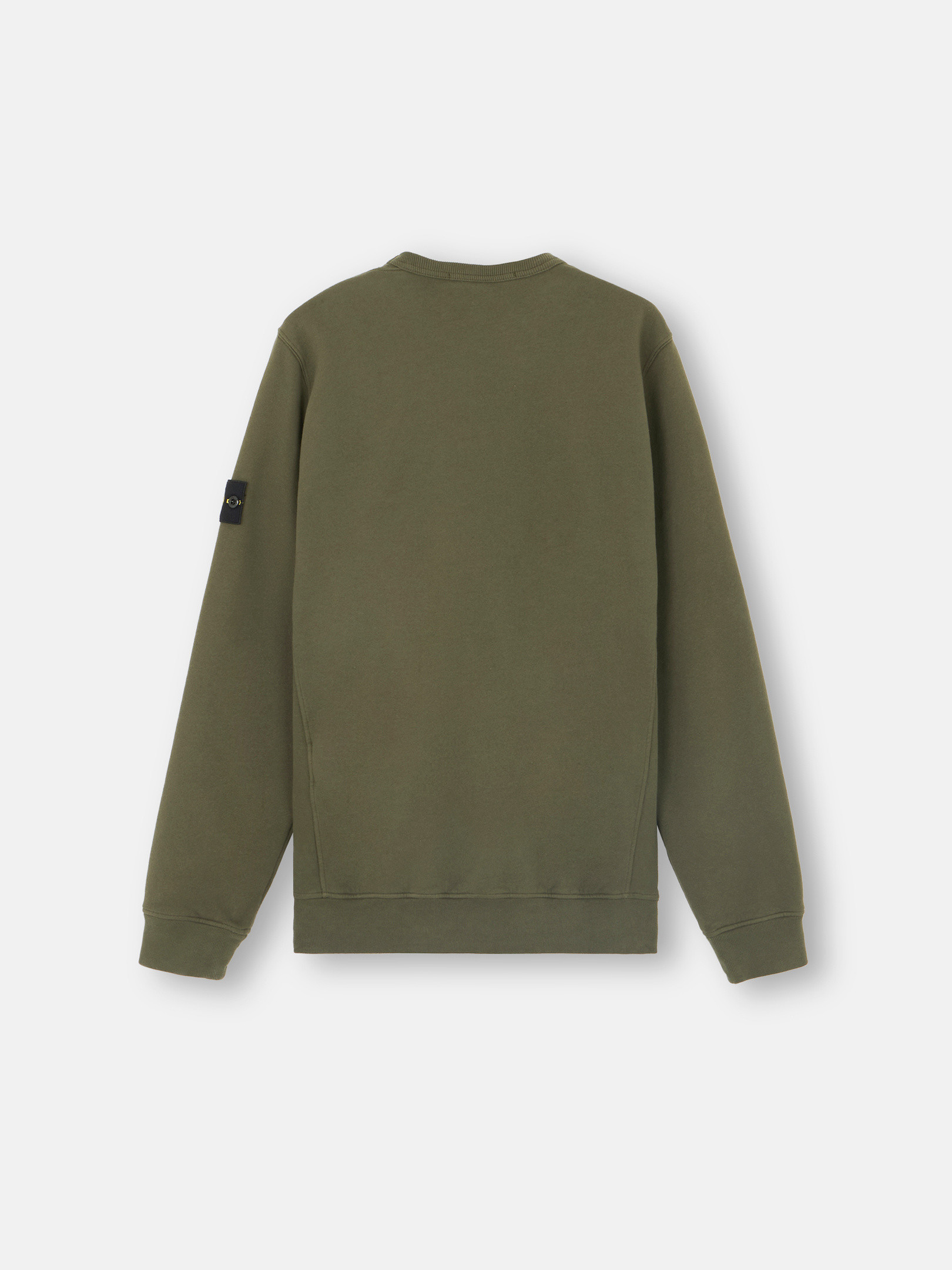 Olive green stone island sweatshirt hotsell