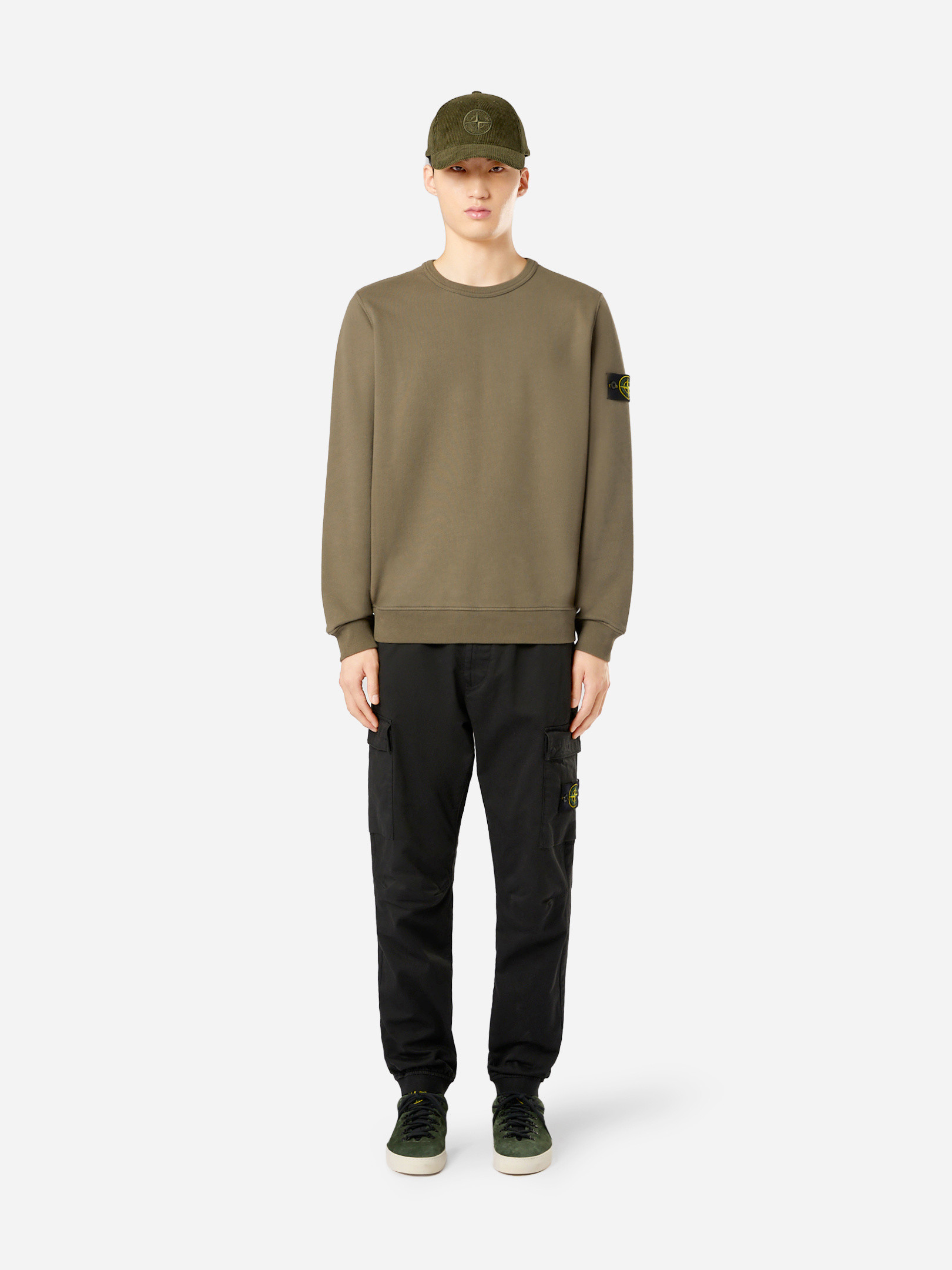 ウォールナットブラウン 62420 BRUSHED ORGANIC COTTON FLEECE