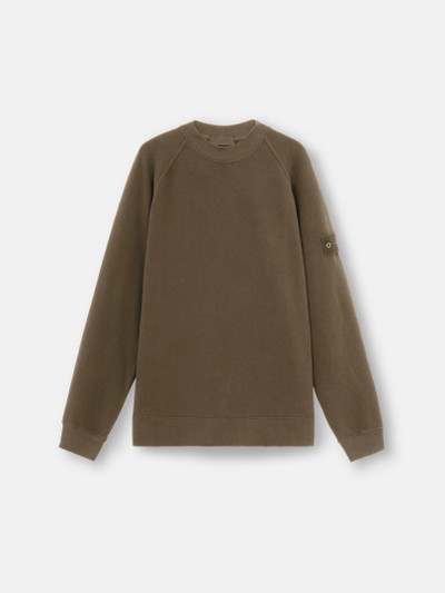 Khaki green stone island jumper online