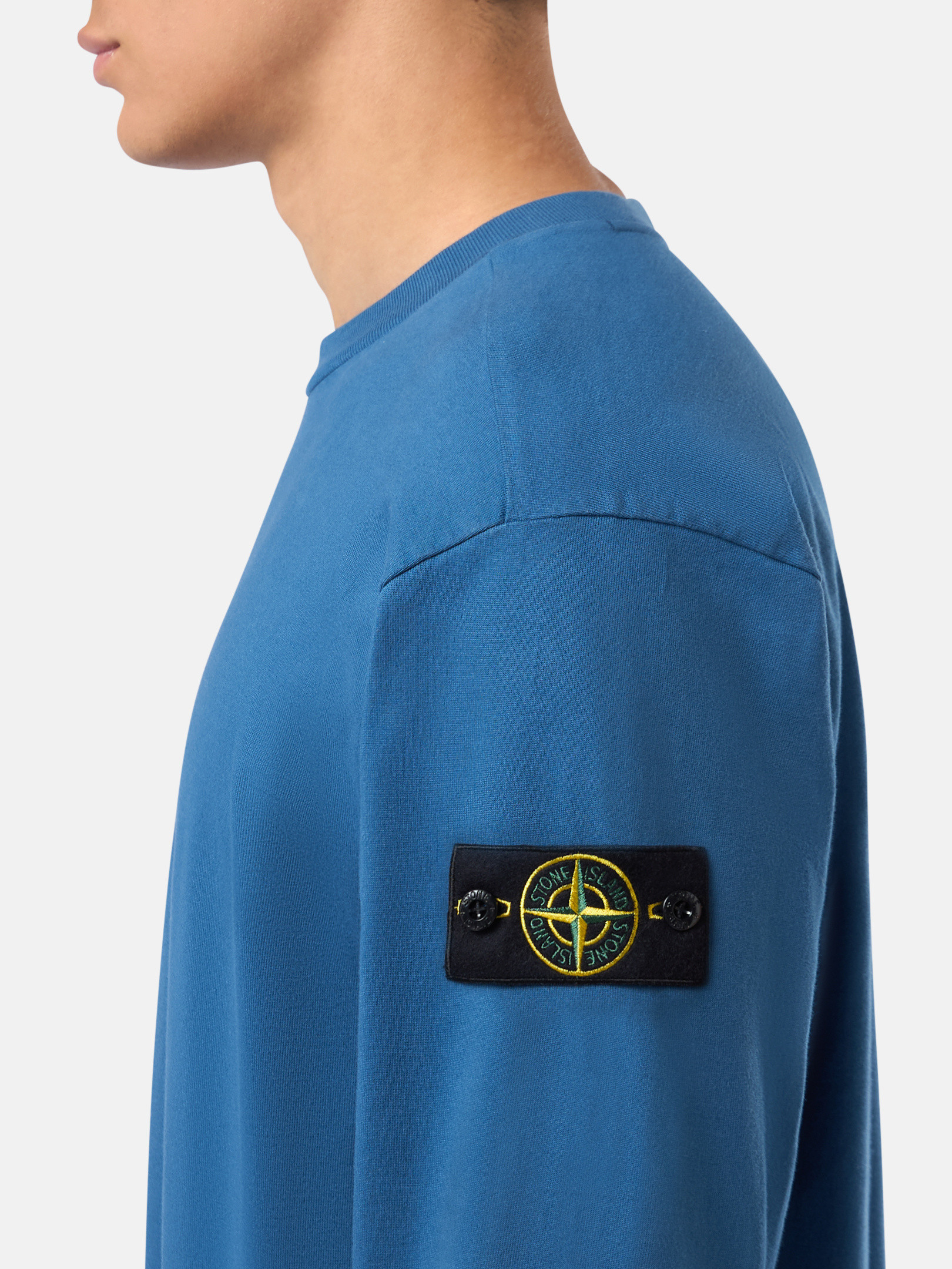 Stone island sweatshirt avio blue online