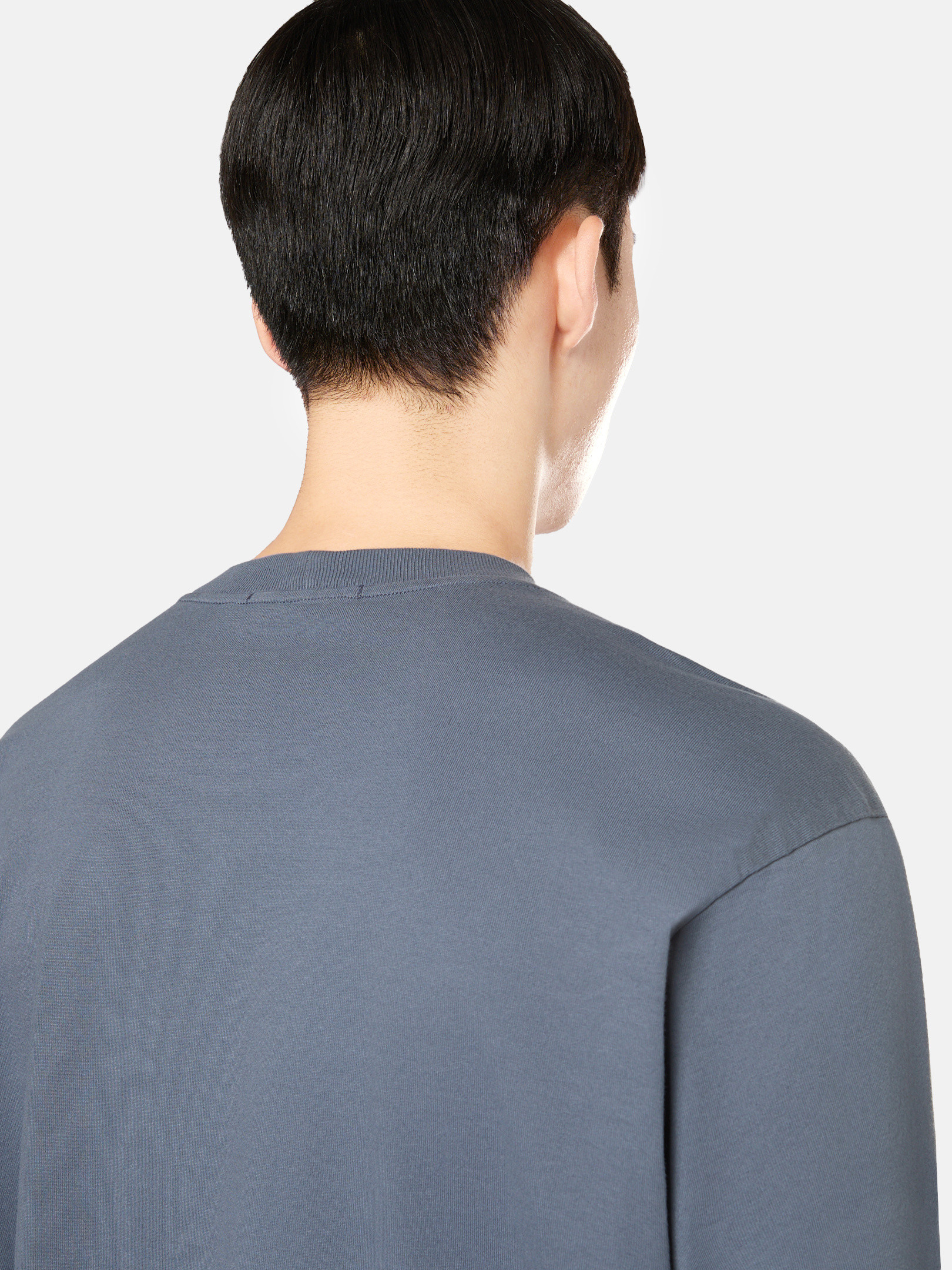 Mittelblau 63750 HEAVY COTTON JERSEY Rundhalssweatshirt mit ステラマッカートニーサングラス