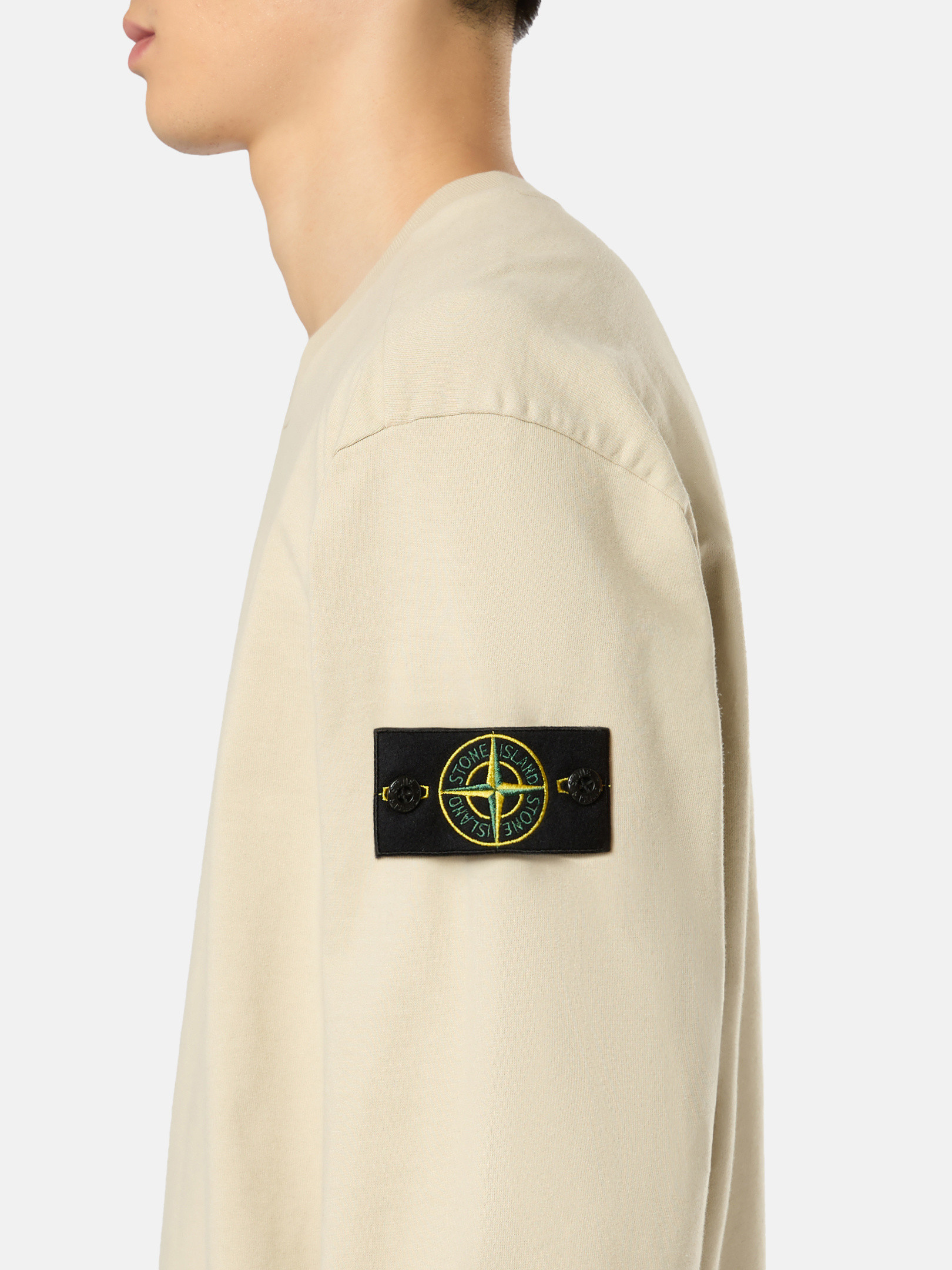 Stone island sweatshirt sand on sale