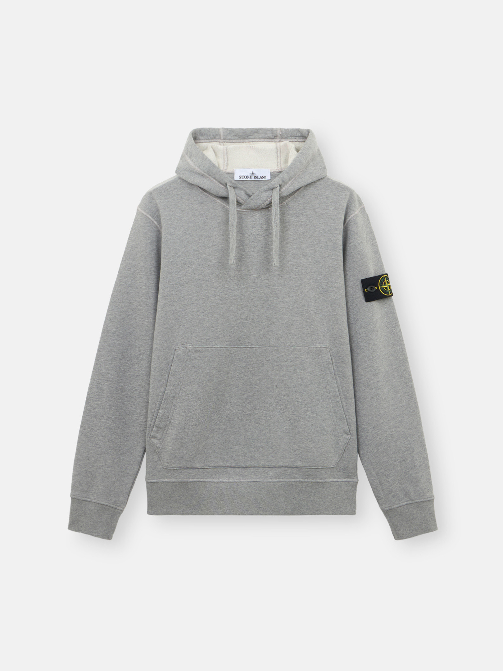 ダストメランジ 64151 COTTON FLEECE フーディ スウェットシャツ カンガルーポケット | Stone Island JP