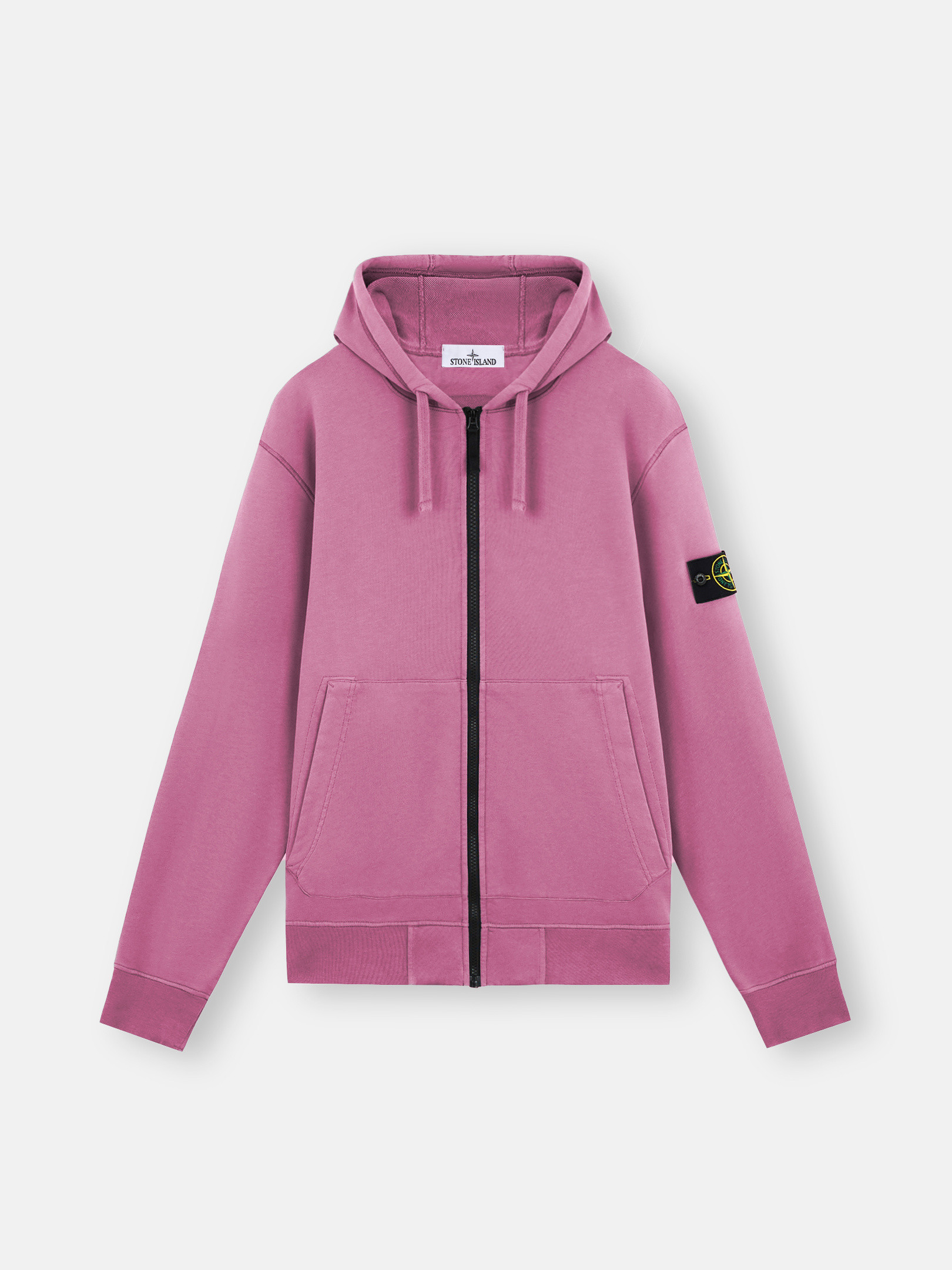 Stone Island 64251 Cotton Fleece In Pink