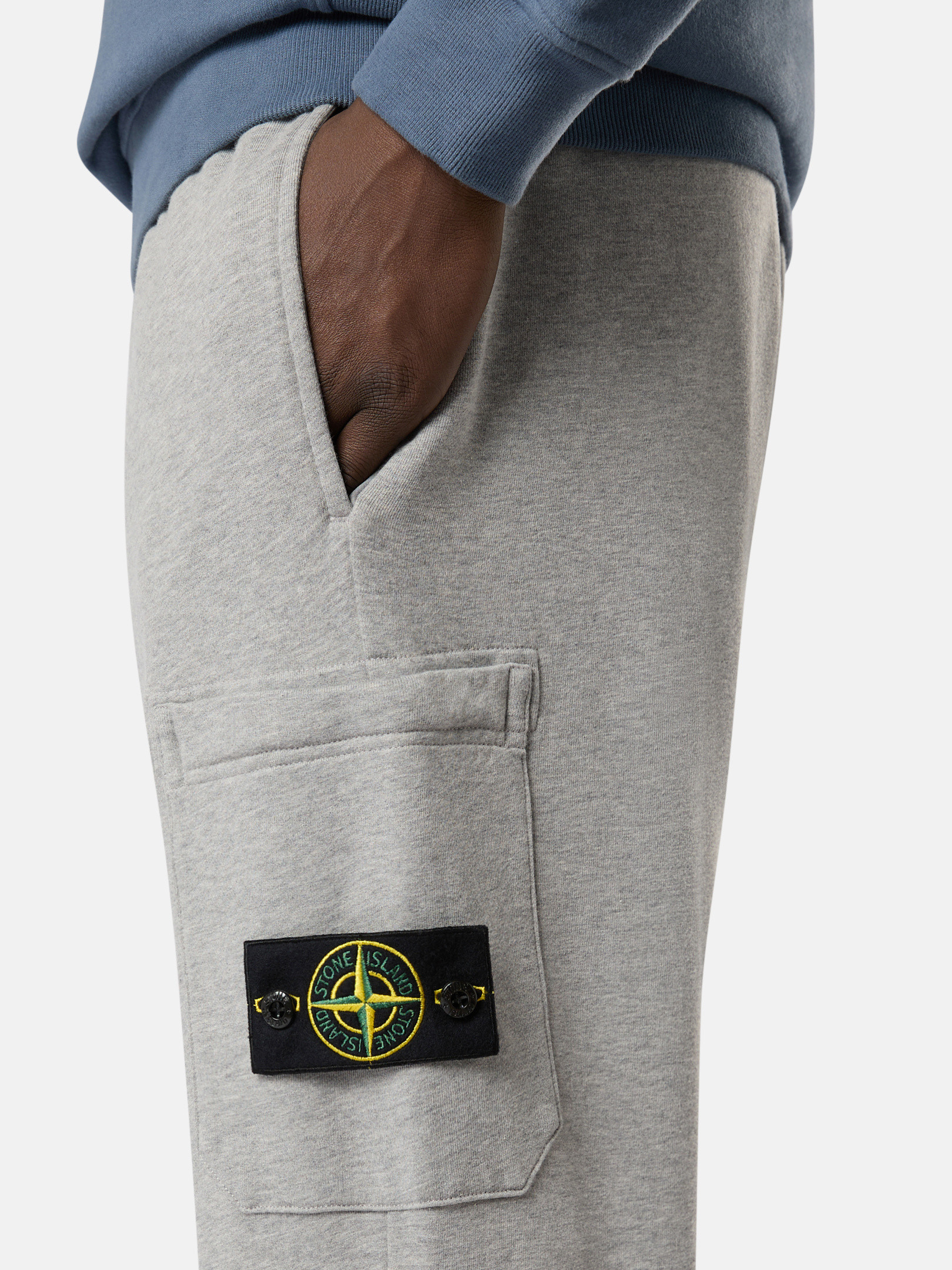 Grey stone island sweatpants online