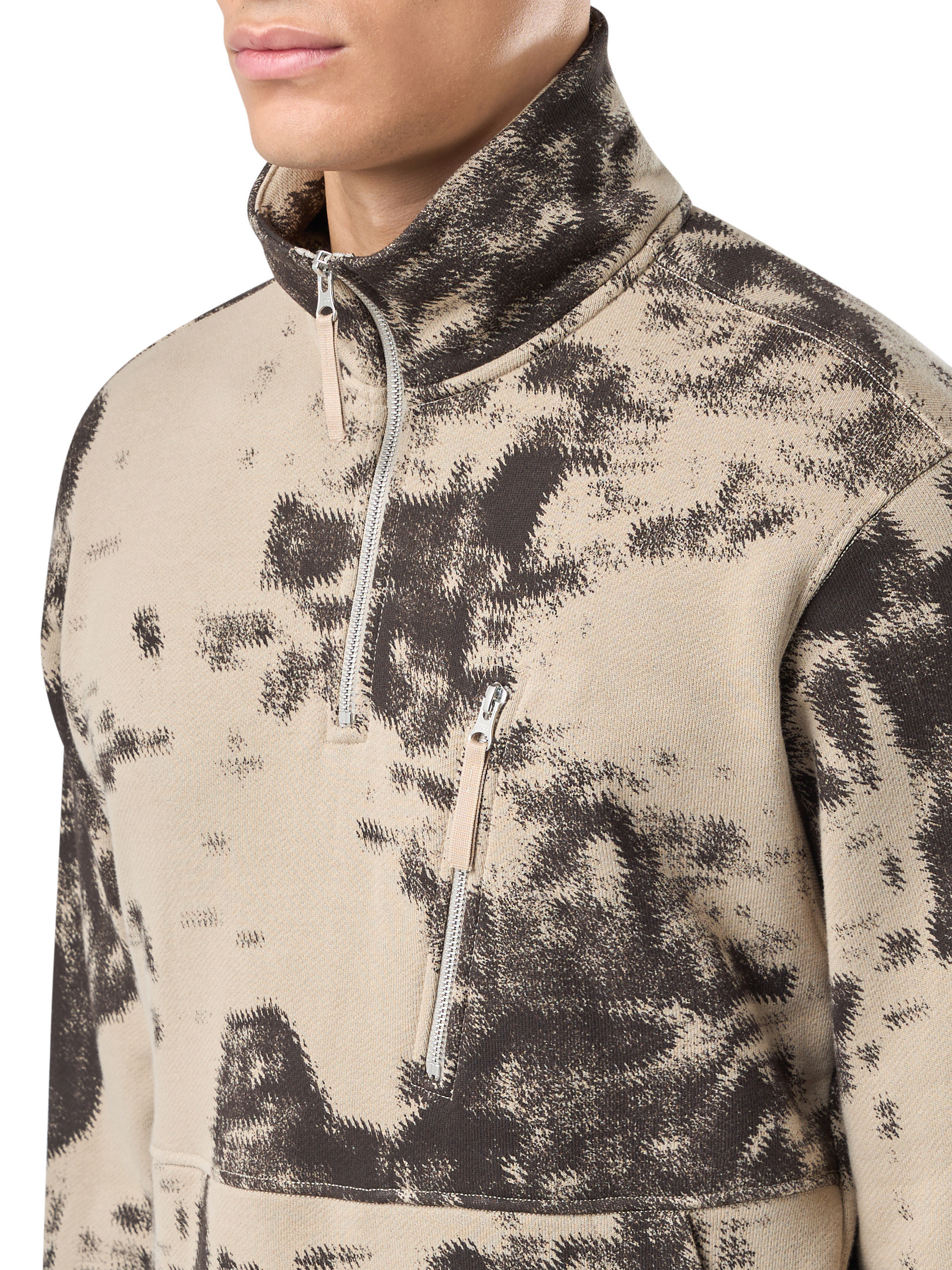 ダブグレー 660E3 CAMOUFLAGE ORGANIC COTTON DIAGONAL FLEECE ダブグレー 660E3 CAMOUFLAGE ORGANIC COTTON DIAGONAL FLEECE