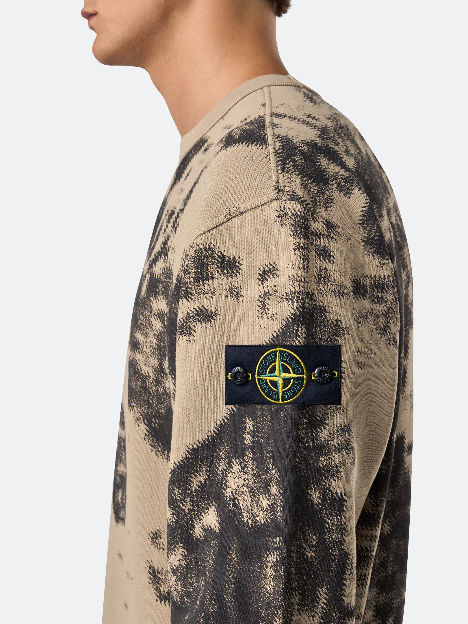 Stone island surgar hand painted