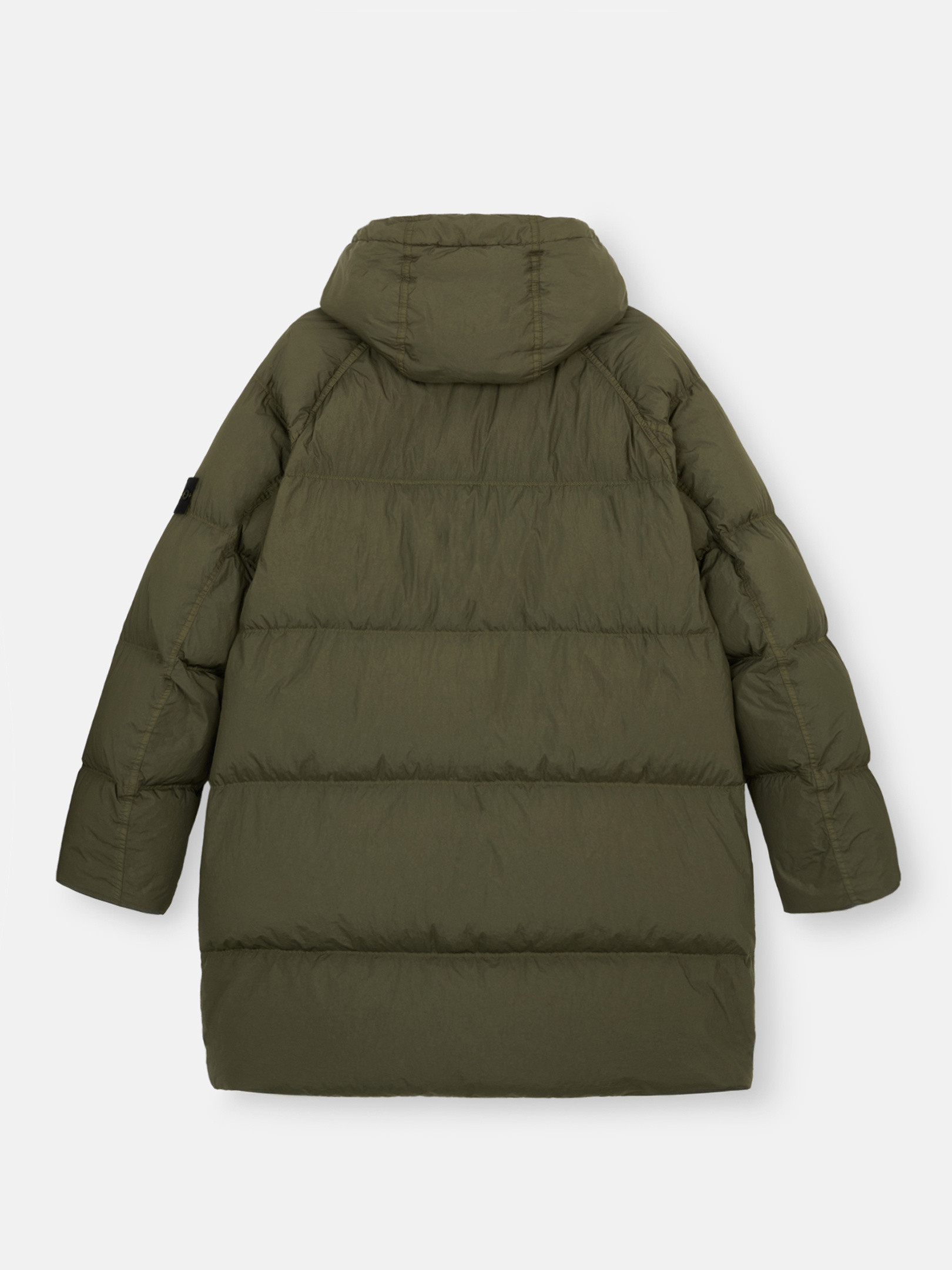 Musk Green 70123 CRINKLE REPS R NY Wind Resistant Down Parka Stone Island NL