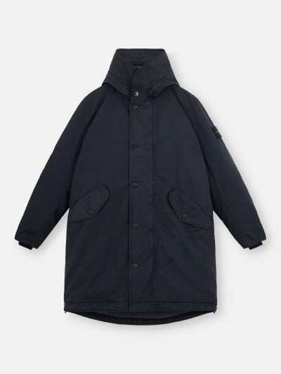 Navy Blue 70349 DAVID-TC Long Down Parka with Anti-Drop | Stone Island SE