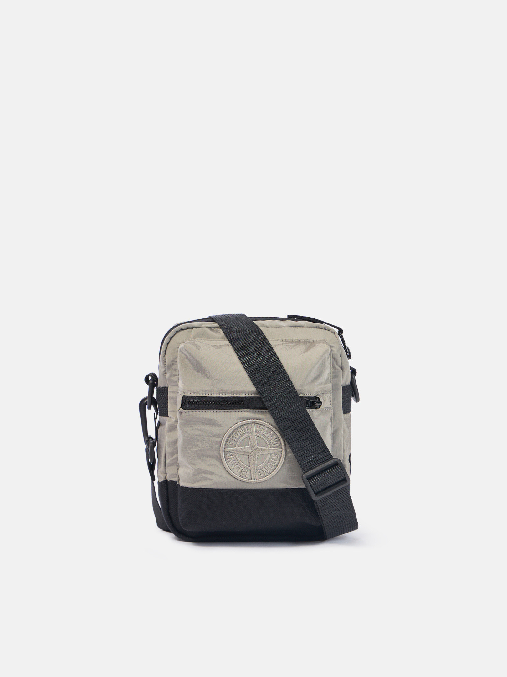 Off White 90876 NYLON METAL IN ECONYL® Pouch bag with Adjustable  