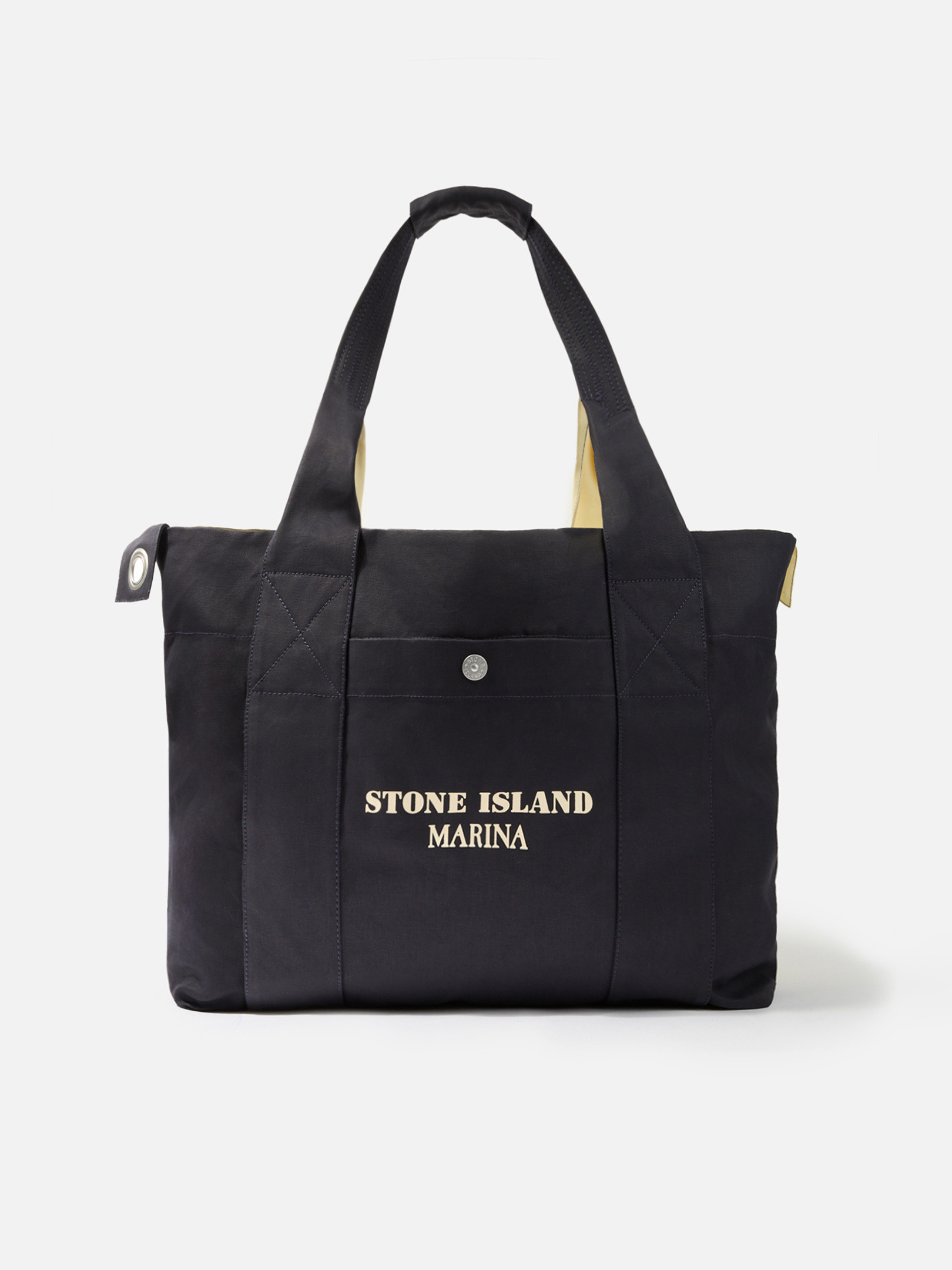 913XD PLATED COTTON CANVAS STONE ISLAND MARINA