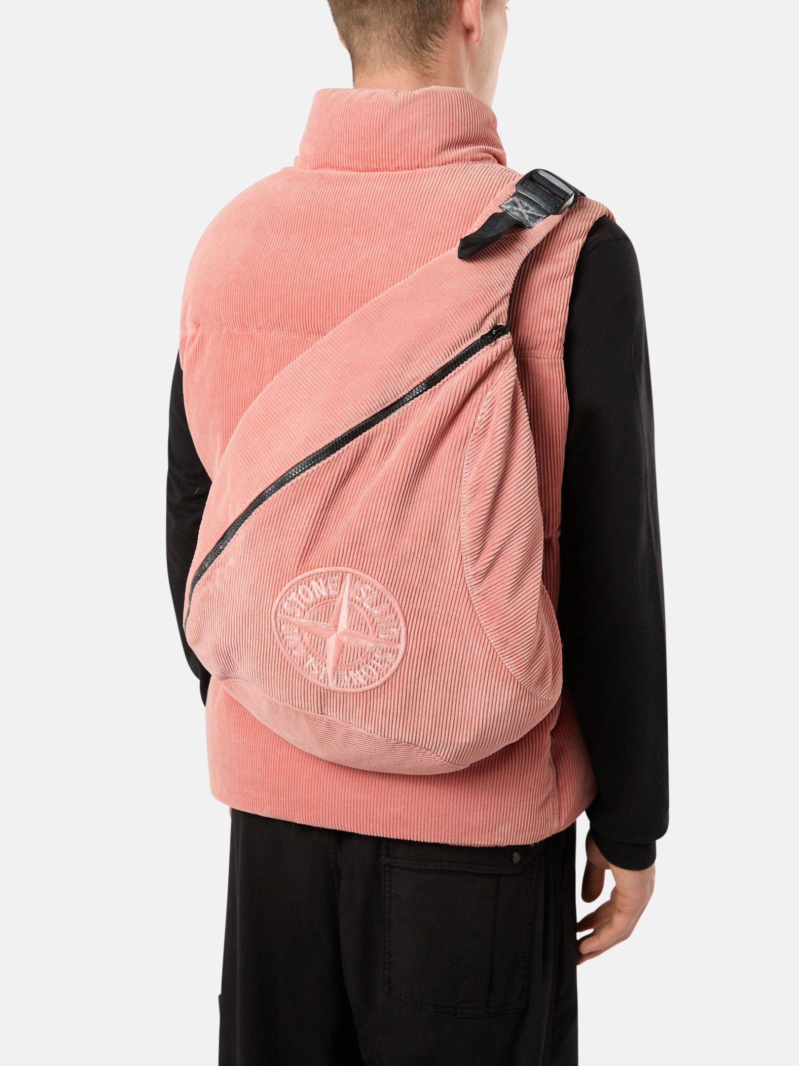 Stone island one shoulder backpack online