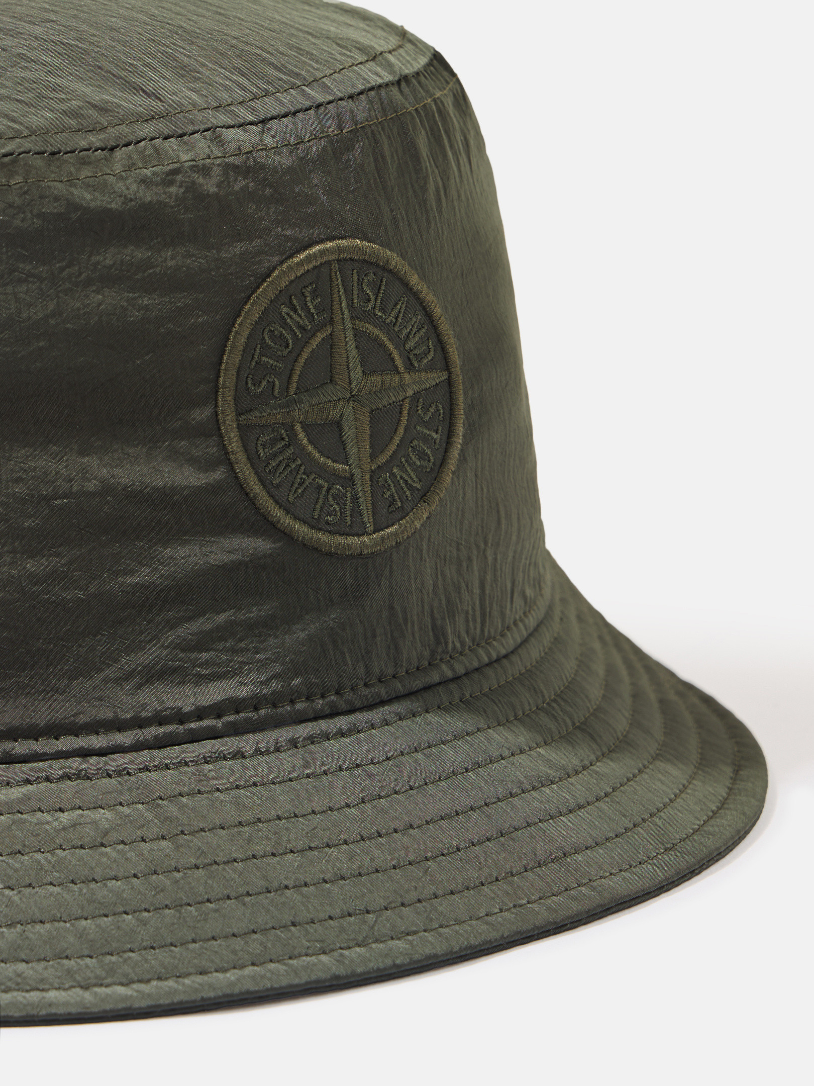 Musk Green 98076 NYLON METAL IN ECONYL® Bucket Hat with Mesh ls460 ls600h マフラーステンレスリアピース
