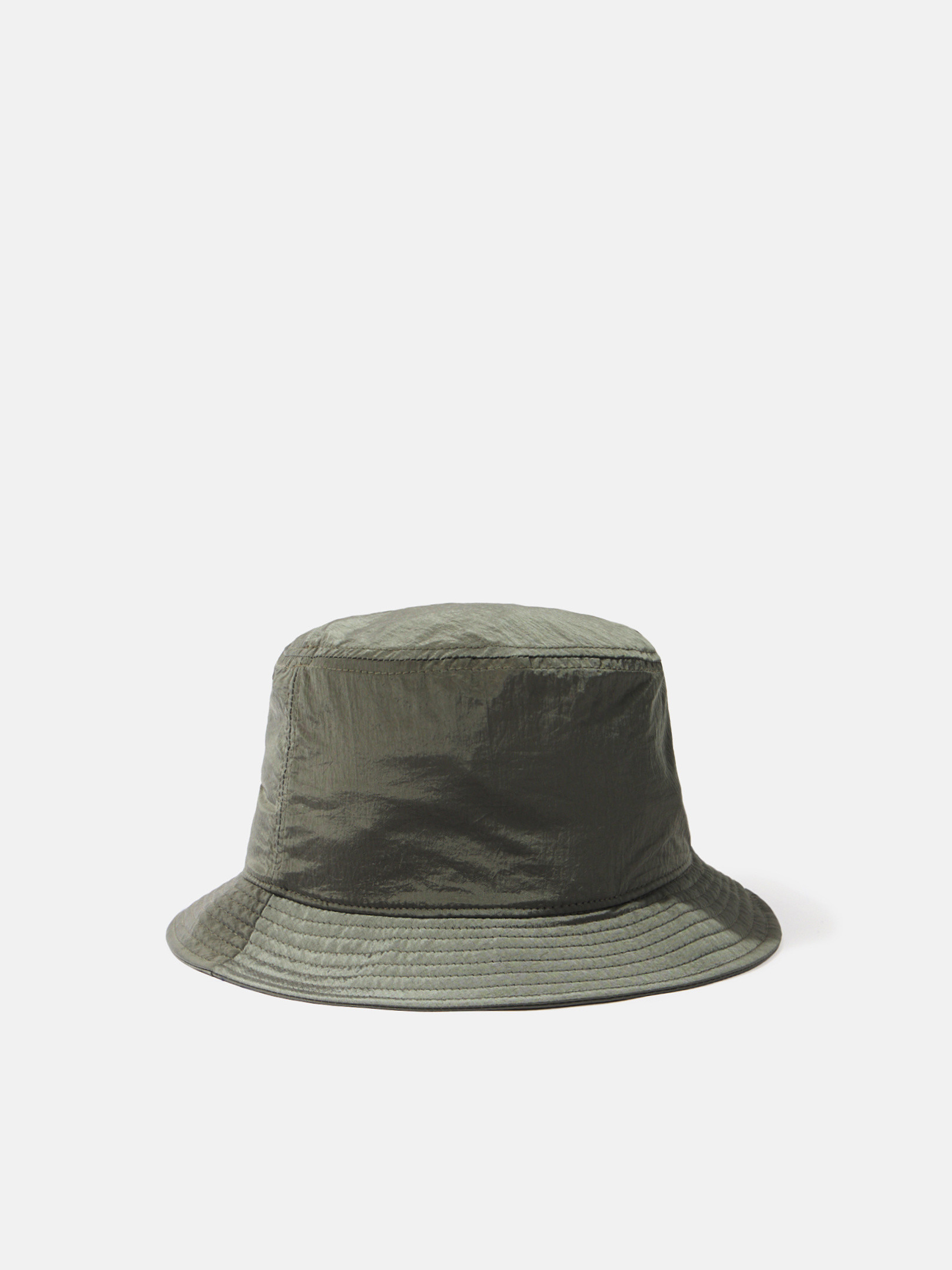 Musk Green 98076 NYLON METAL IN ECONYL® Bucket Hat with Mesh 