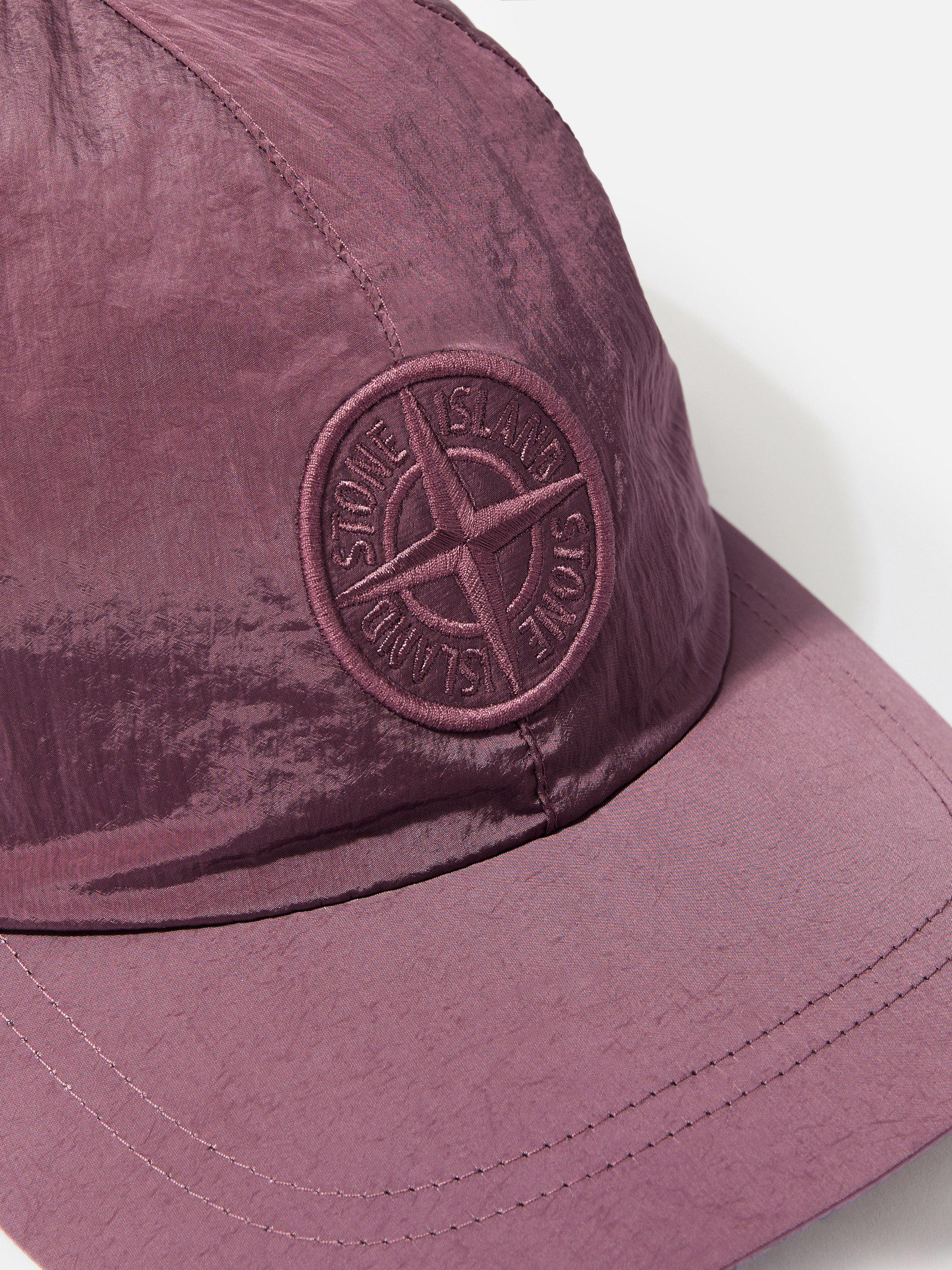 Stone island nylon metal 6 panel cap online