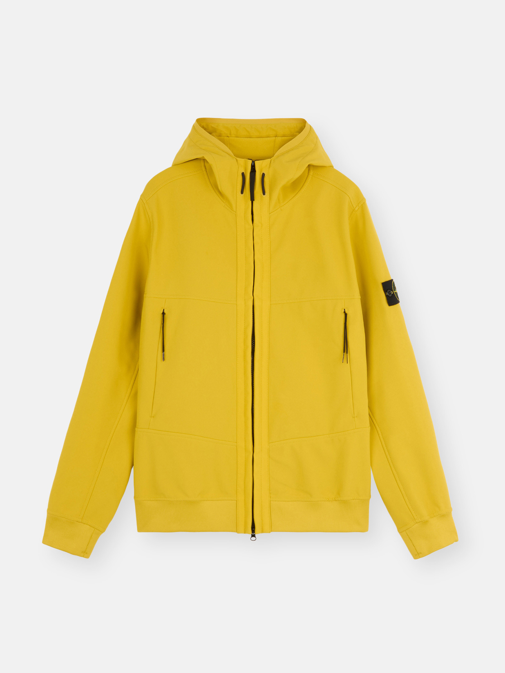 Stone island soft shell yellow on sale