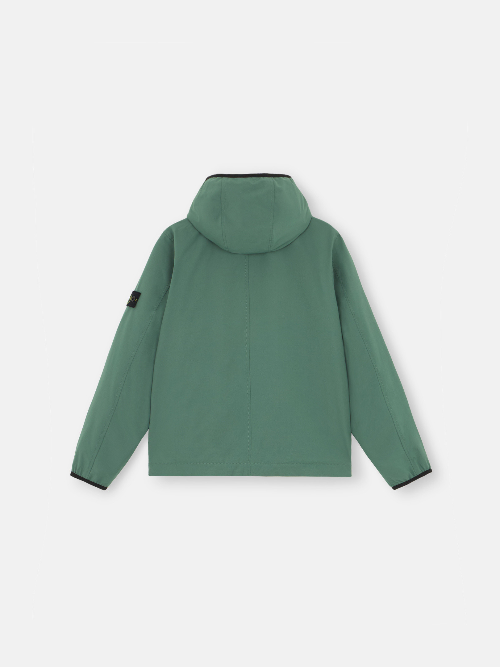 Stone island soft shell jacket green on sale