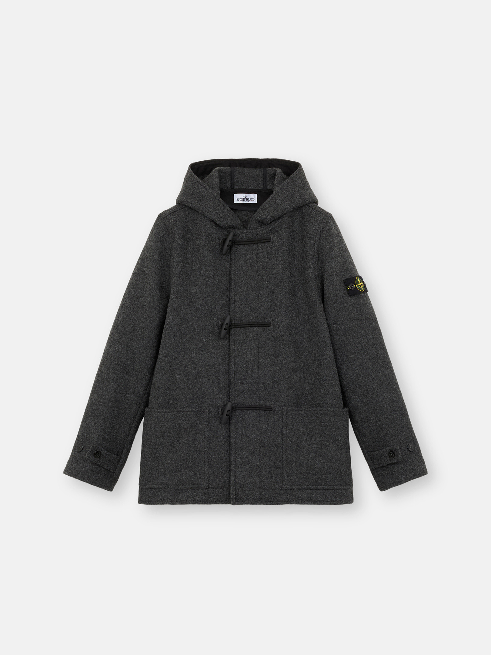 Stone island wool coat online