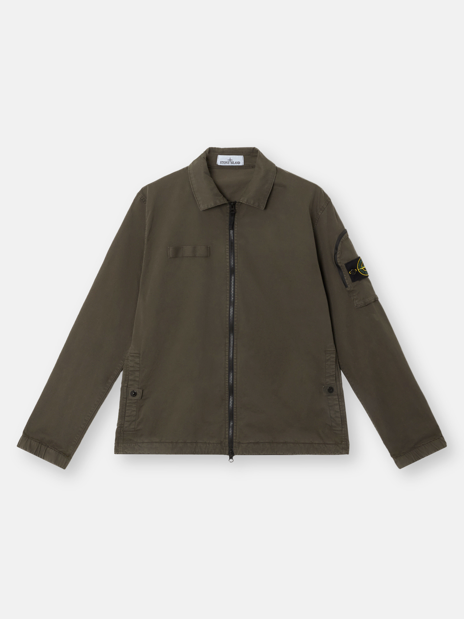Military Green 1200003 ORGANIC STRETCH BROKEN TWILL COTTON Military Green 1200003 ORGANIC STRETCH BROKEN TWILL COTTON