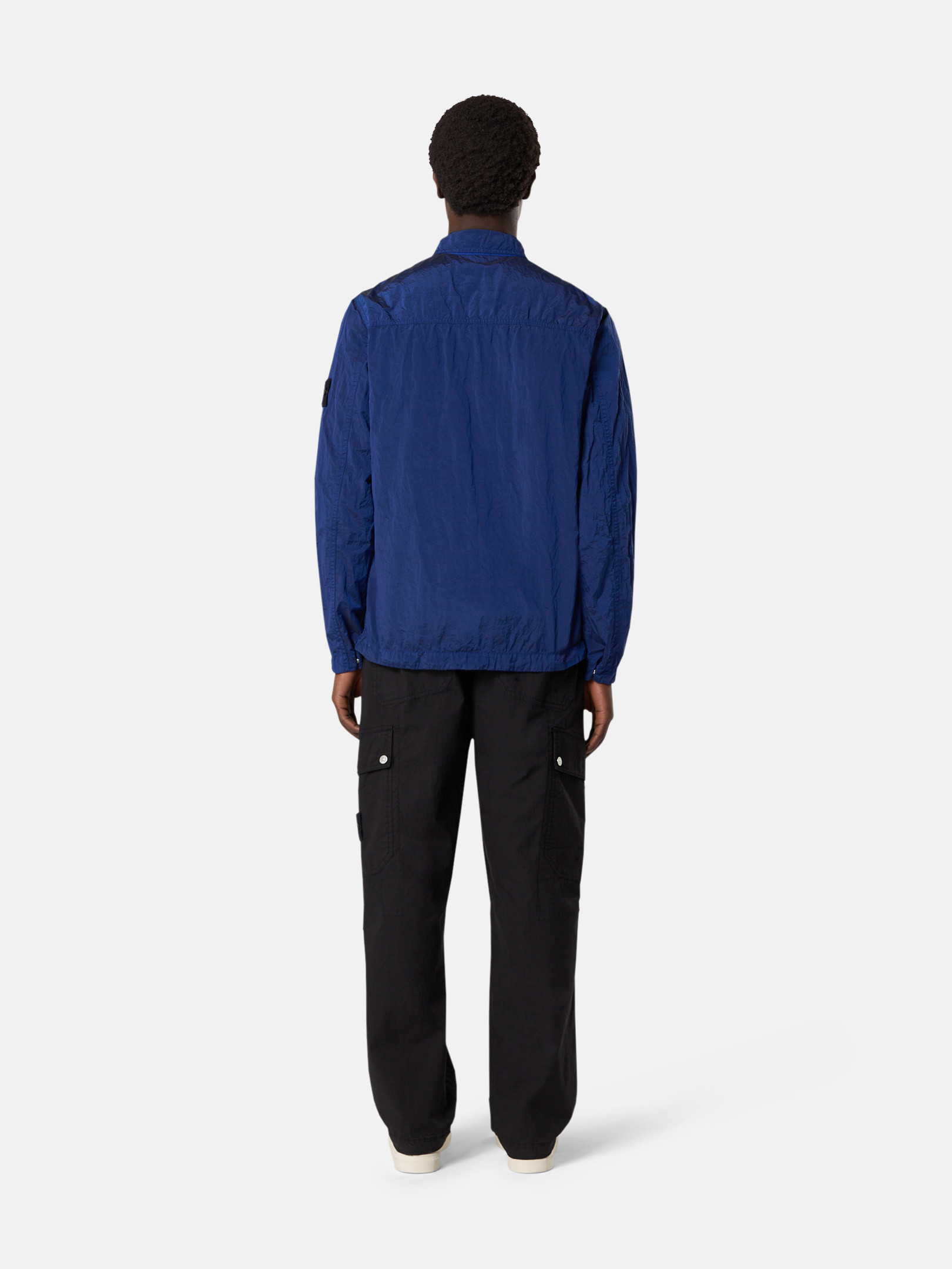 Bright Blue 1200005 NYLON METAL IN ECONYL® Overshirt with